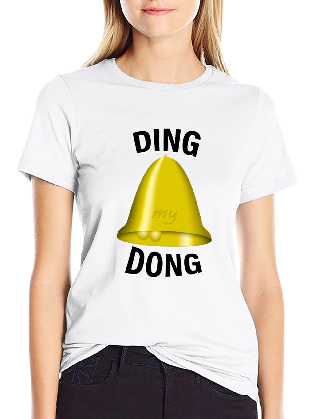 Ding Dong Bell T-Shirt - Novelty Humor Tee