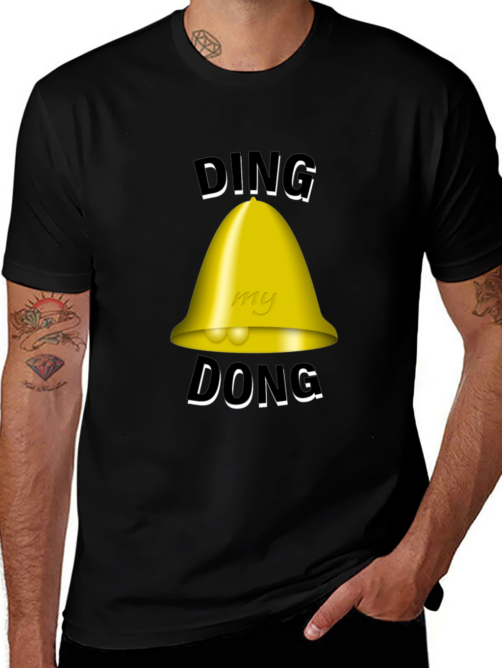 Ding Dong Bell T-Shirt - Novelty Humor Tee