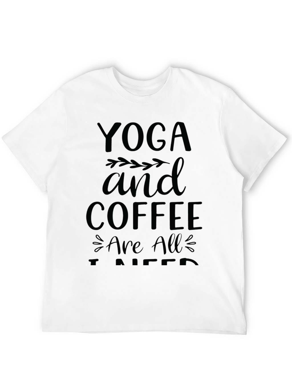 Yoga and Coffee T-Shirt - Relaxed Fit