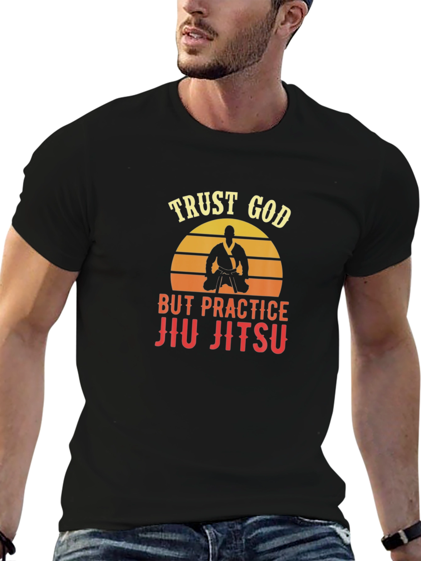Trust God Jiu Jitsu T-Shirt