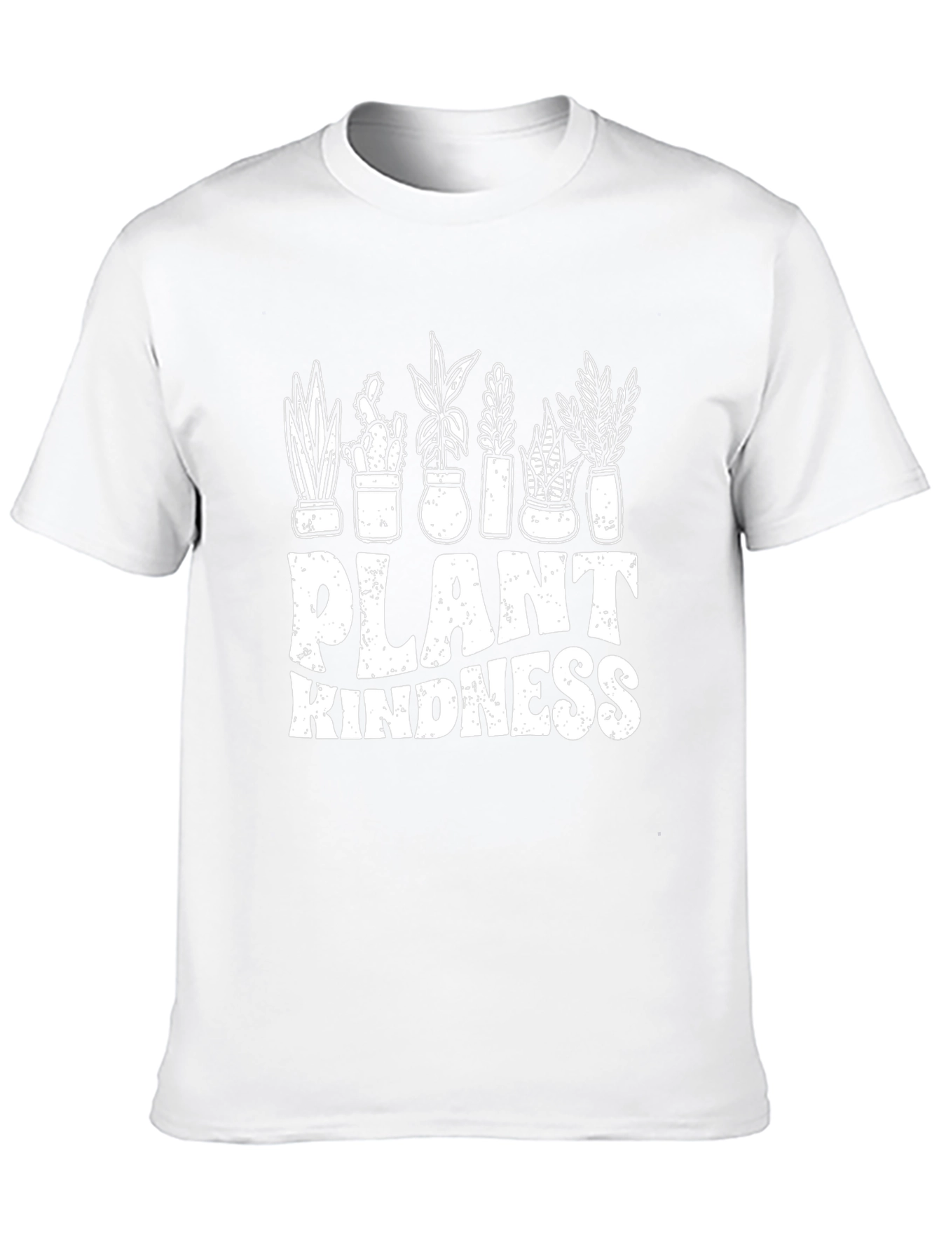 Plant Kindness T-Shirt - Black Graphic Tee