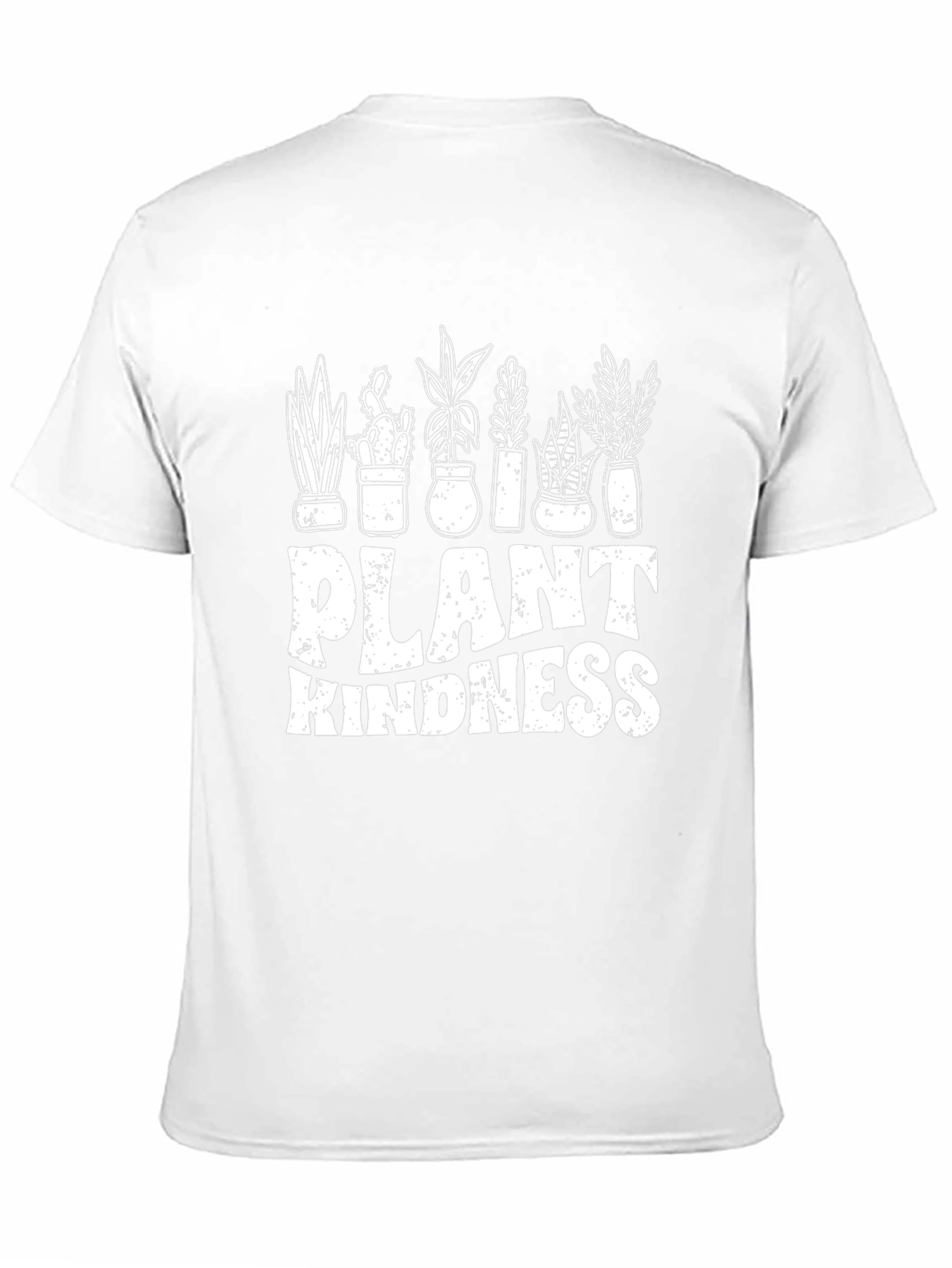 Plant Kindness T-Shirt - Black Graphic Tee