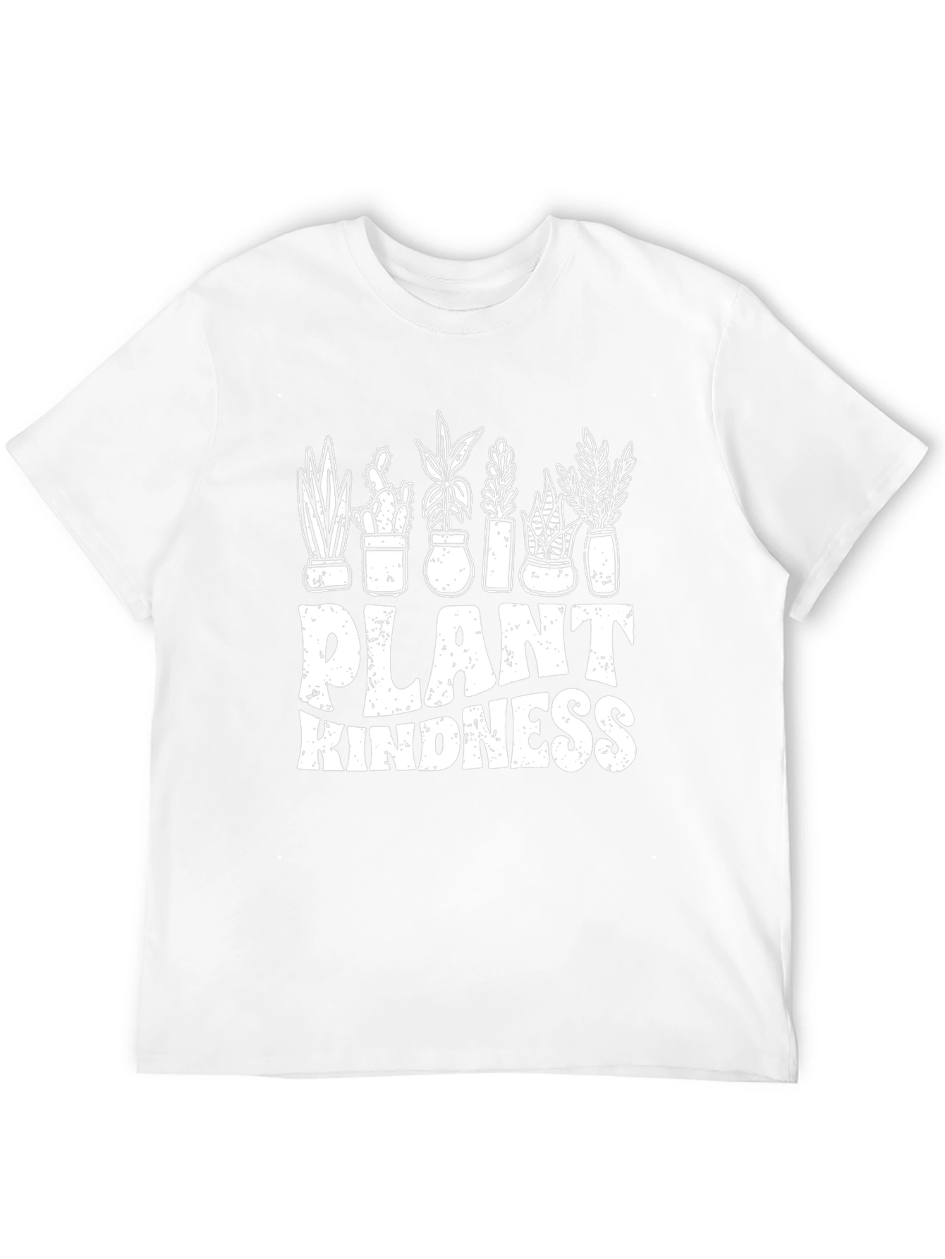 Plant Kindness T-Shirt - Black Graphic Tee