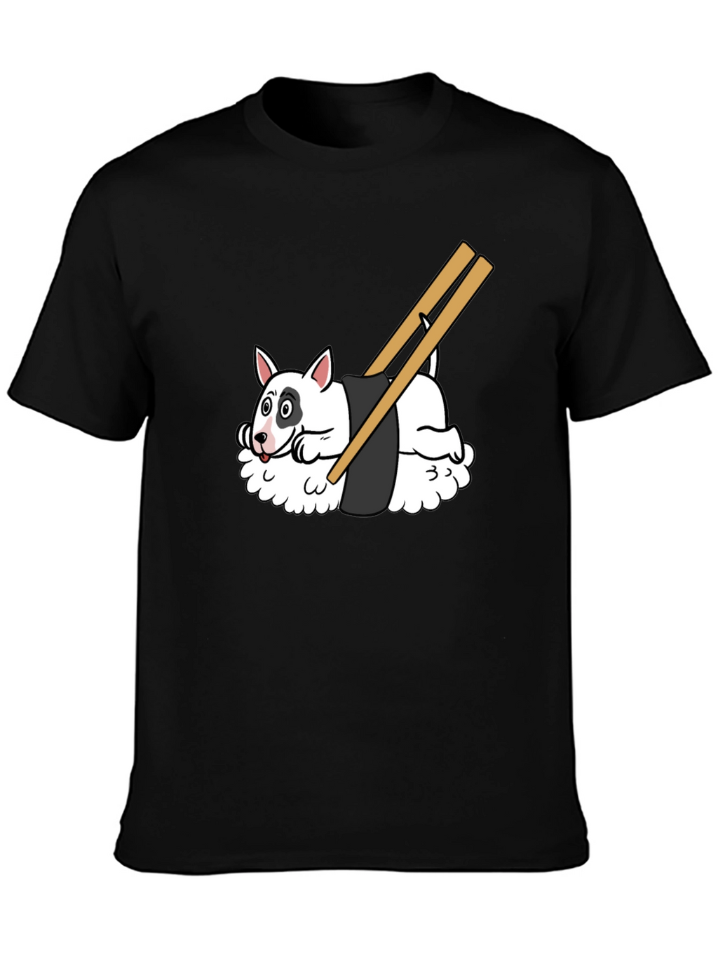 Sushi Dog Graphic Tee -  Unique Design