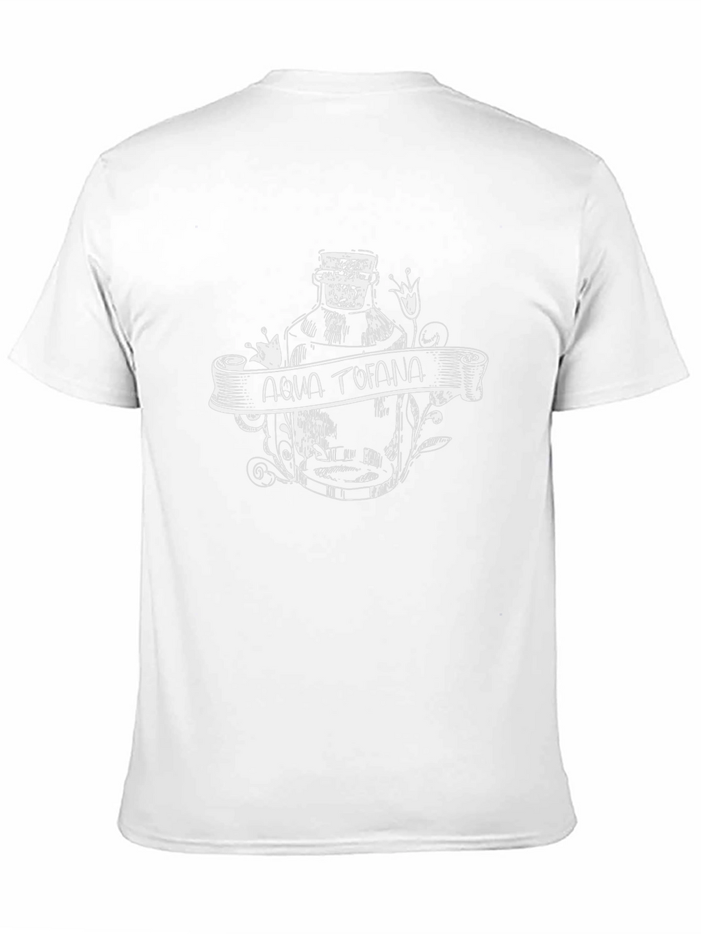 Aqua Tofana Graphic Tee - Dark Humor T-Shirt