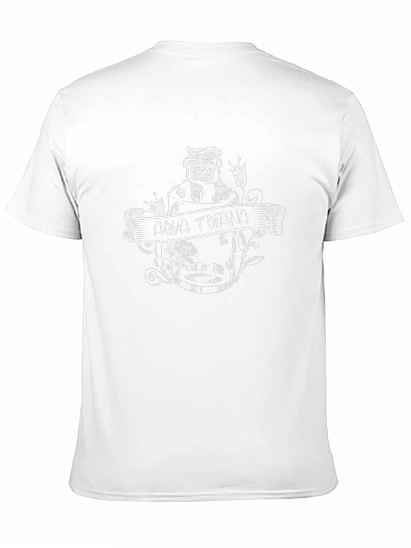Aqua Tofana Graphic Tee - Dark Humor T-Shirt