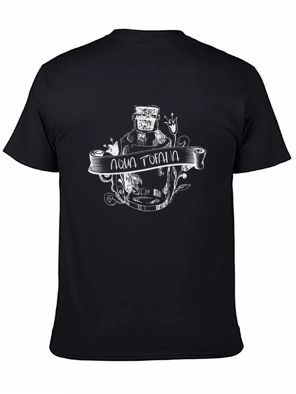 Aqua Tofana Graphic Tee - Dark Humor T-Shirt