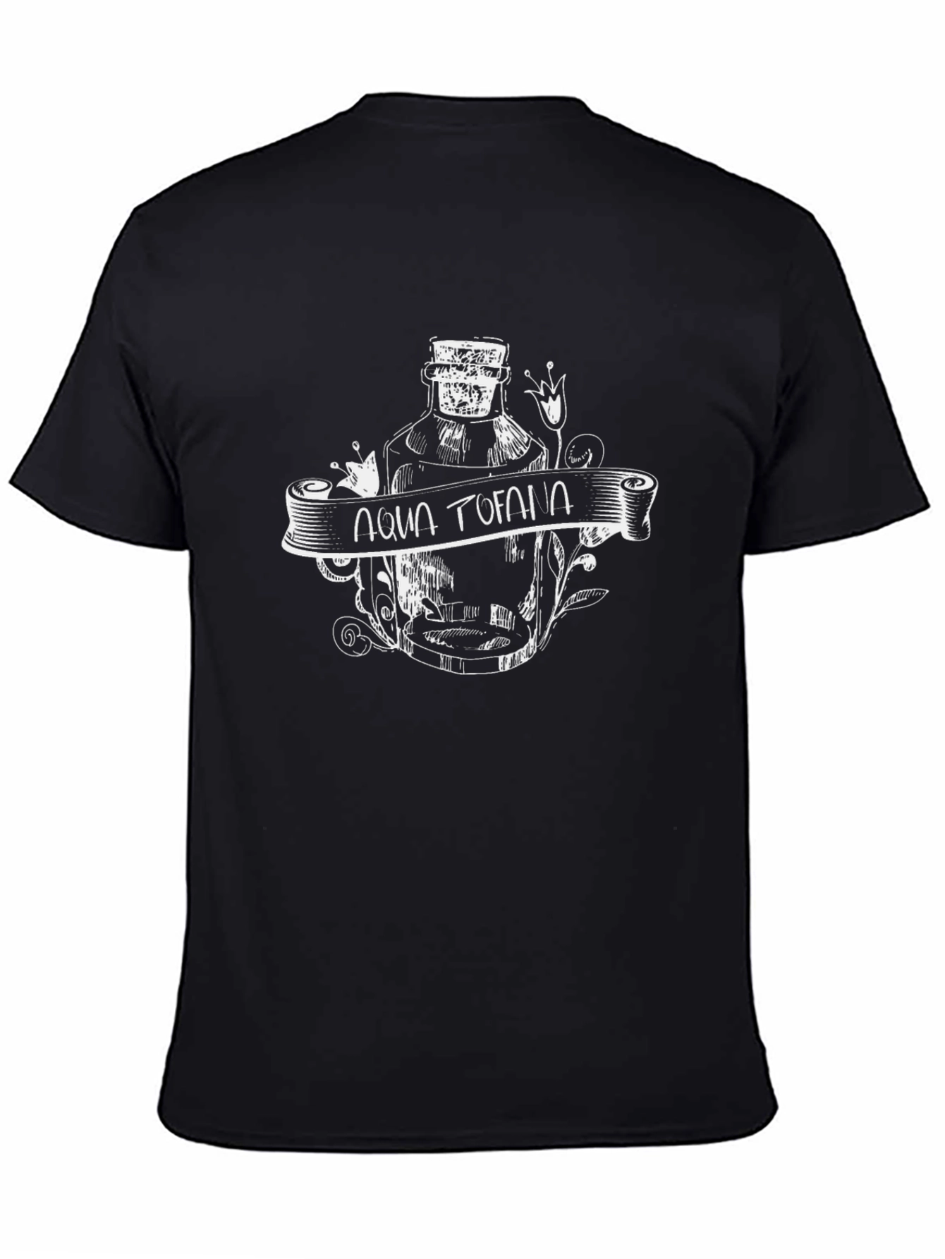 Aqua Tofana Graphic Tee - Dark Humor T-Shirt