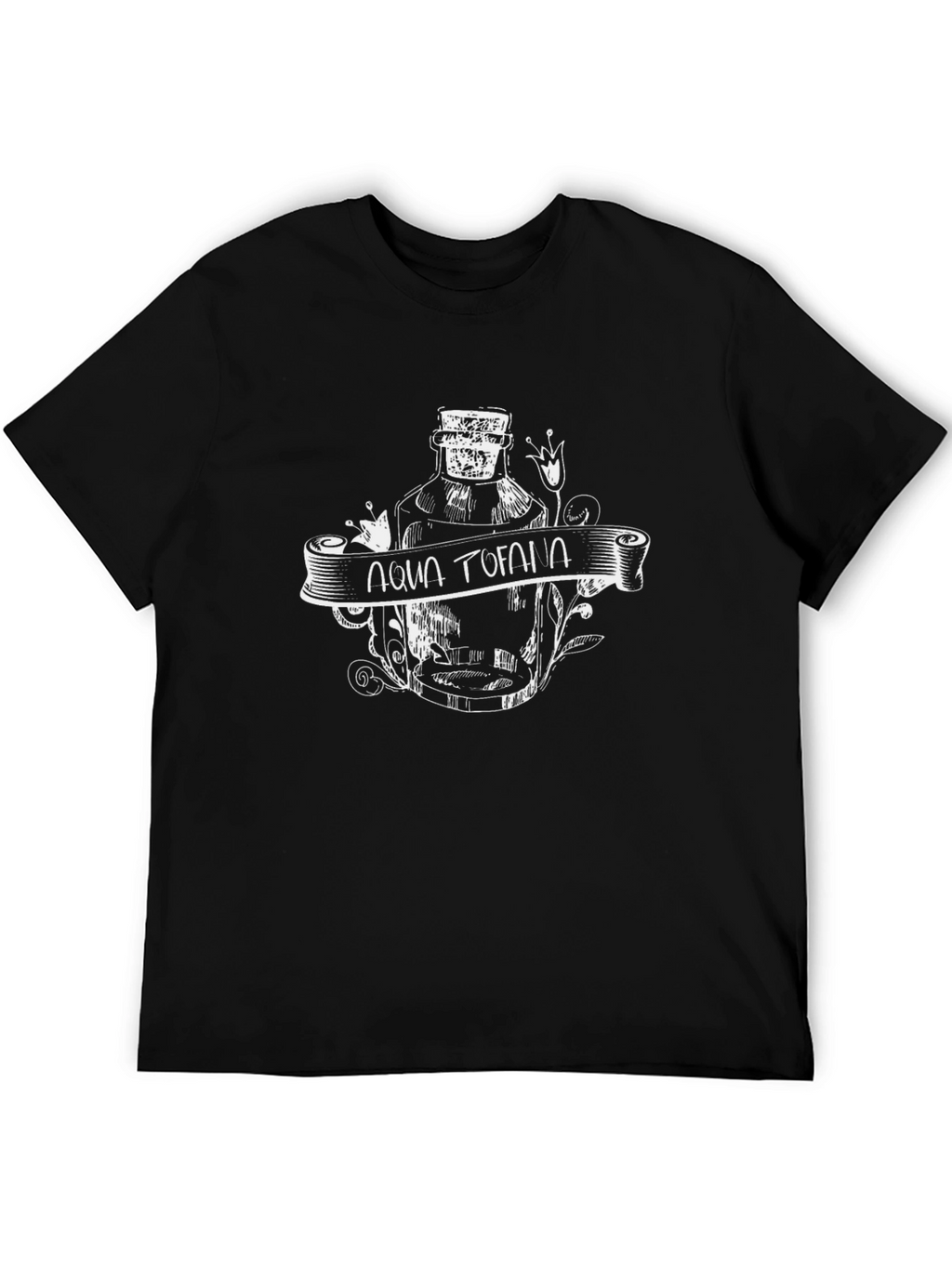 Aqua Tofana Graphic Tee - Dark Humor T-Shirt