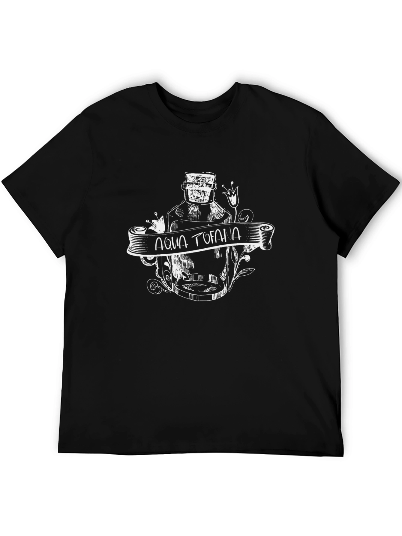 Aqua Tofana Graphic Tee - Dark Humor T-Shirt