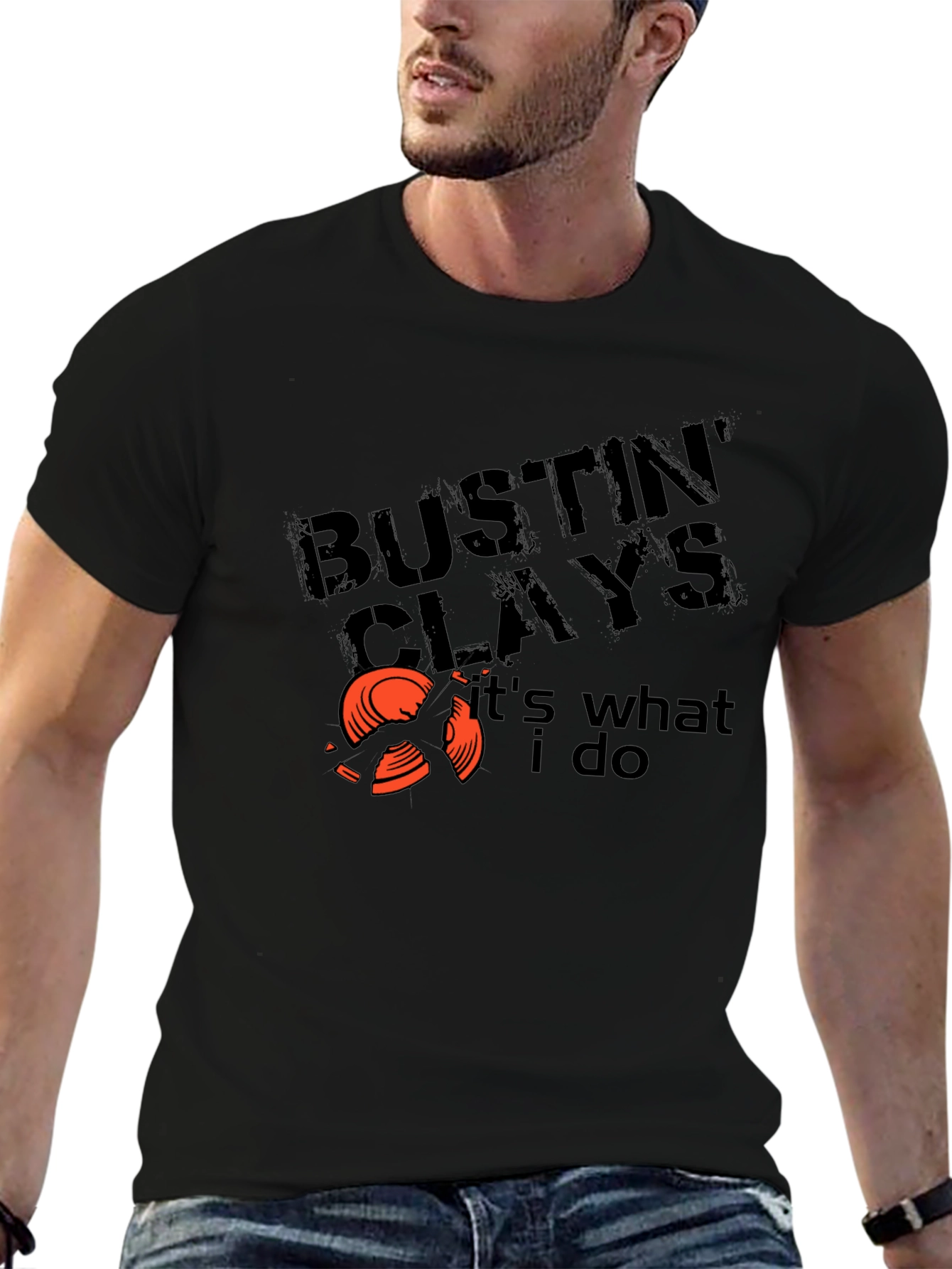 Bustin Clays T-Shirt - Shooting Sports Tee