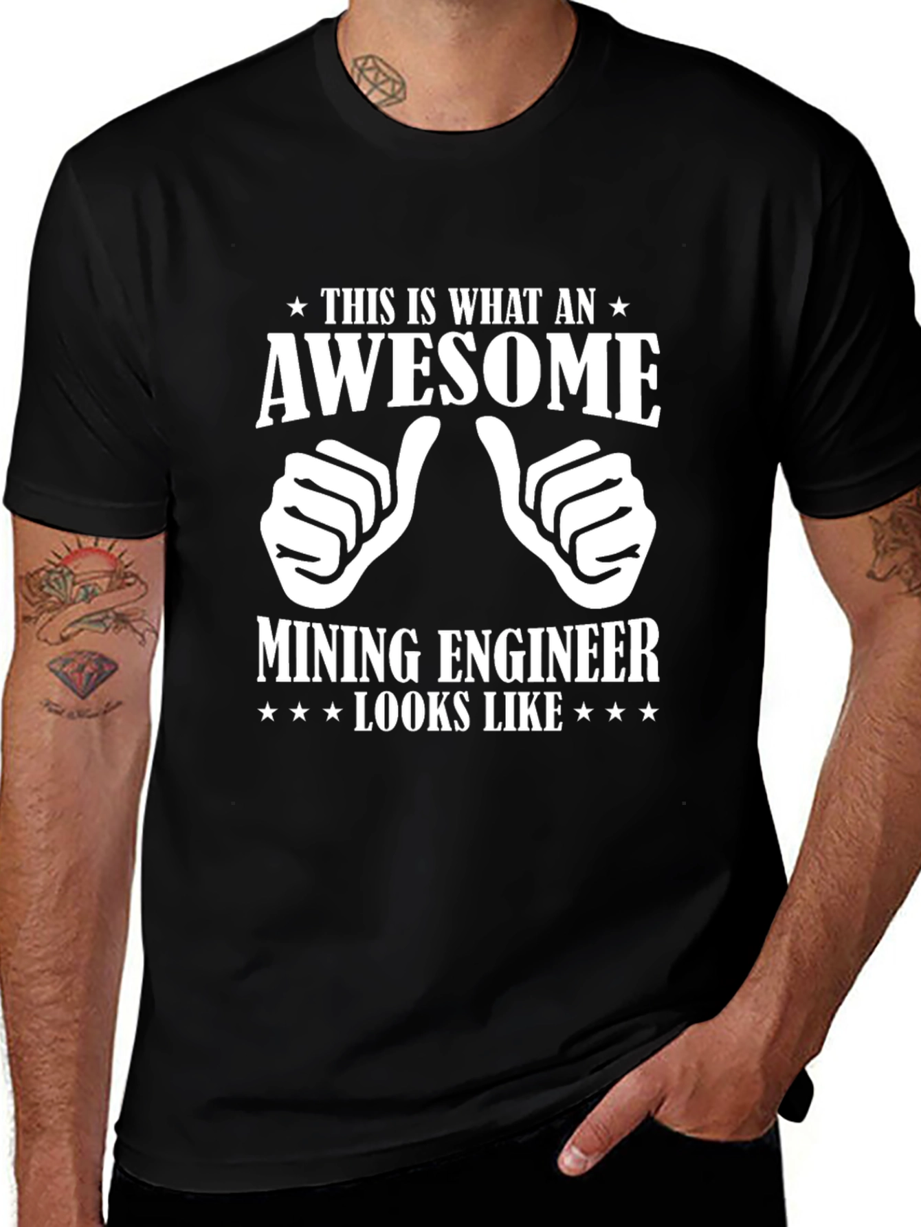 Awesome Mining Engineer T-Shirt