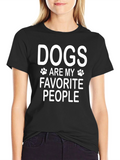 Dogs Are My Favorite People Graphic Tee