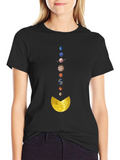 Planets Graphic T-Shirt - Cosmic Style Tee