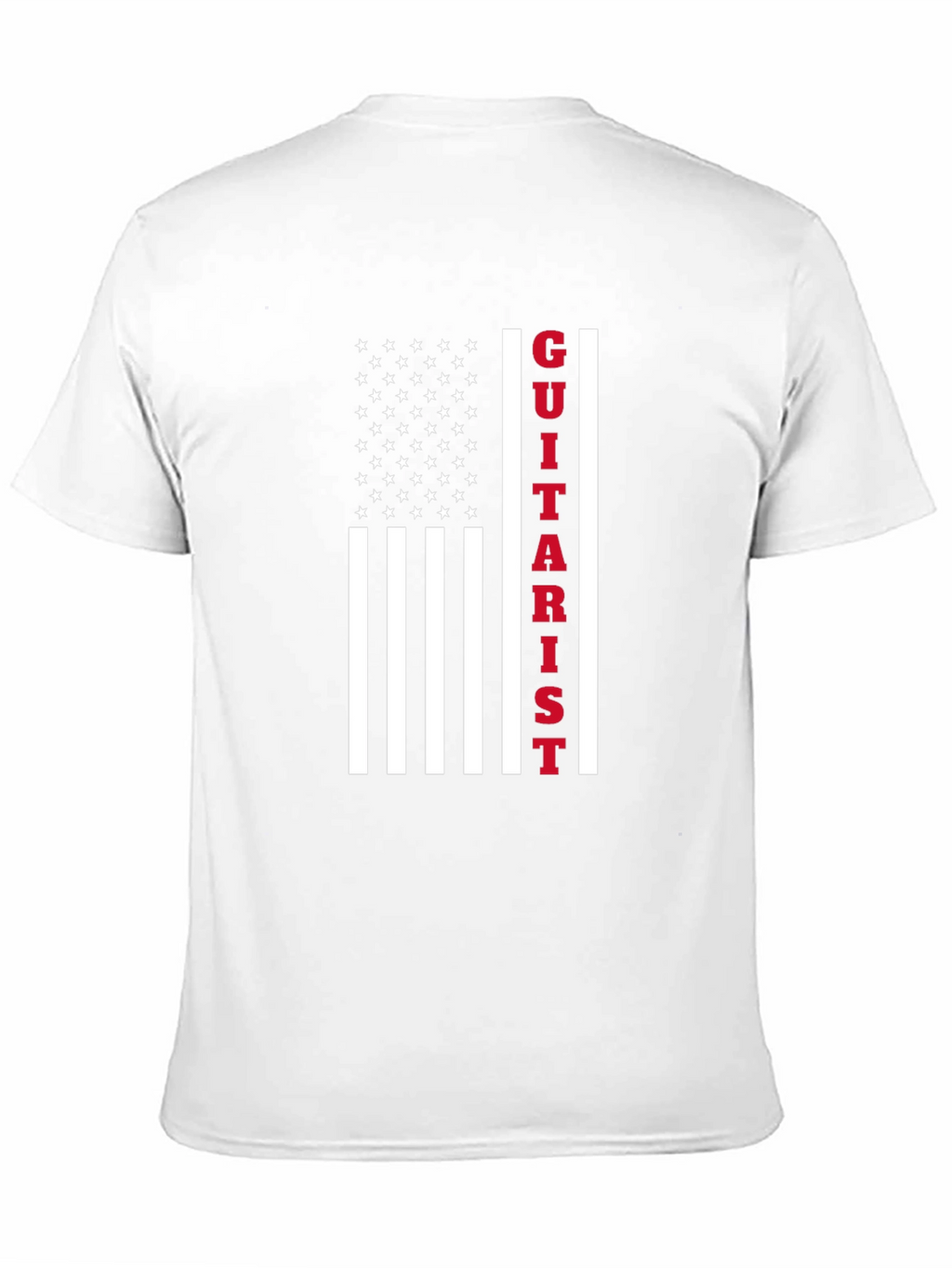 Guitarist American Flag T-Shirt