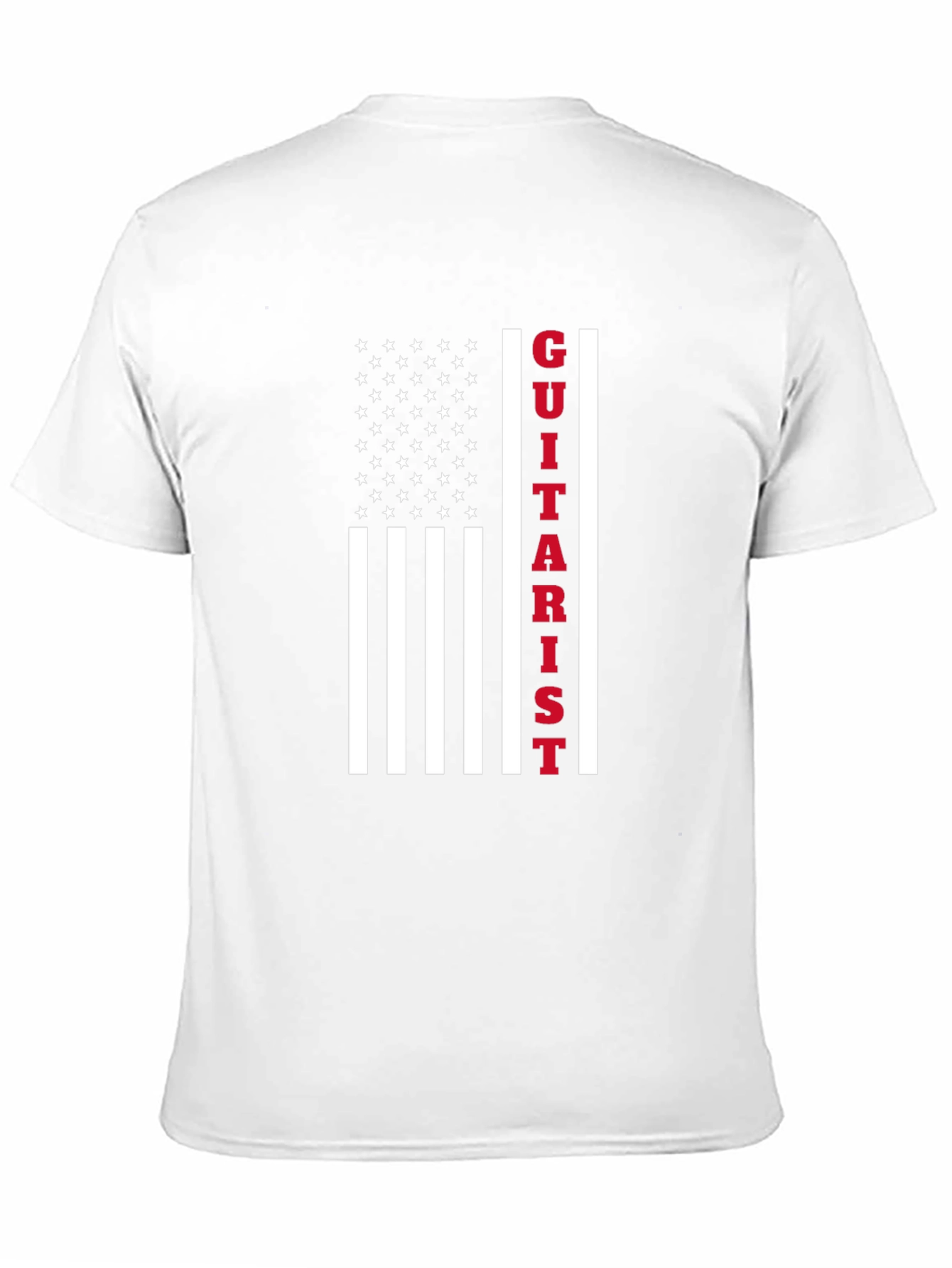 Guitarist American Flag T-Shirt