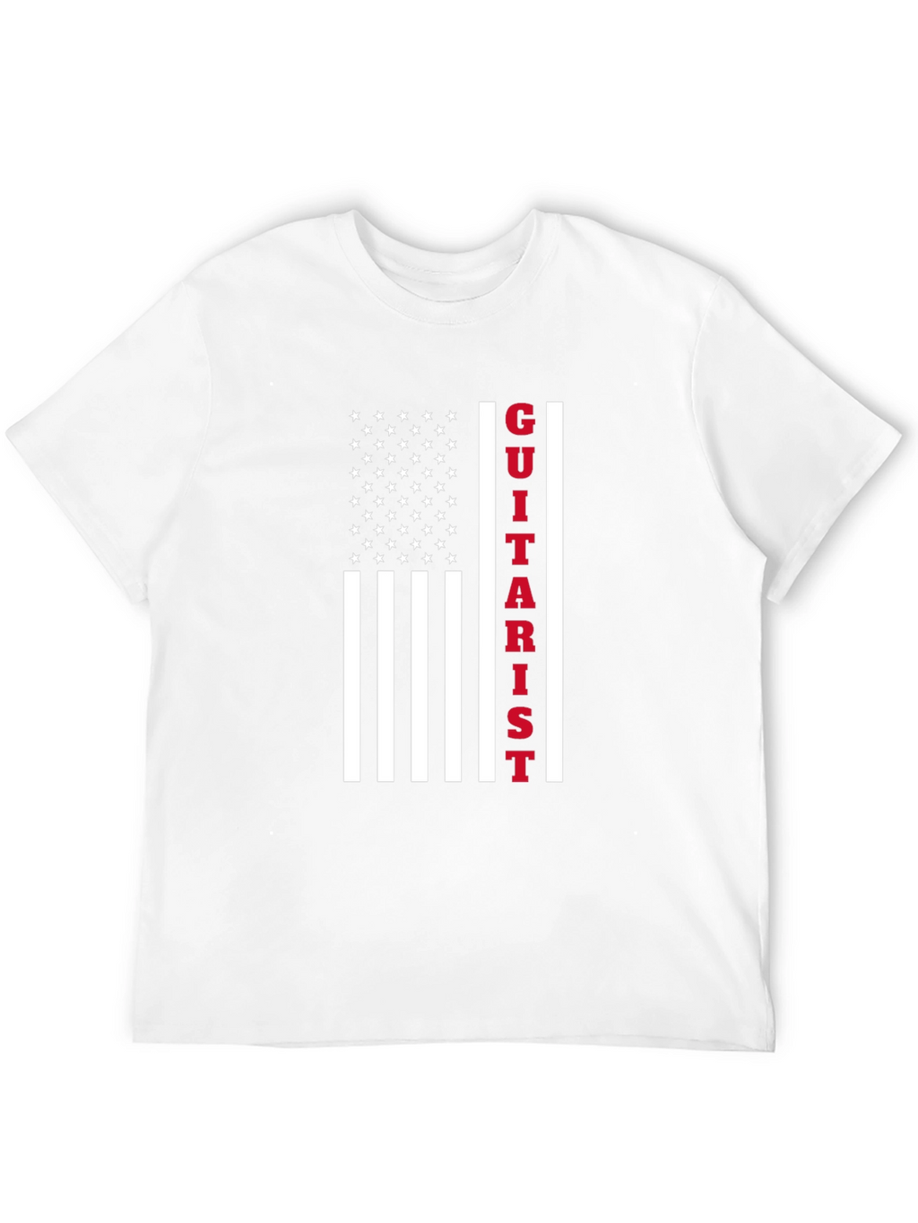 Guitarist American Flag T-Shirt