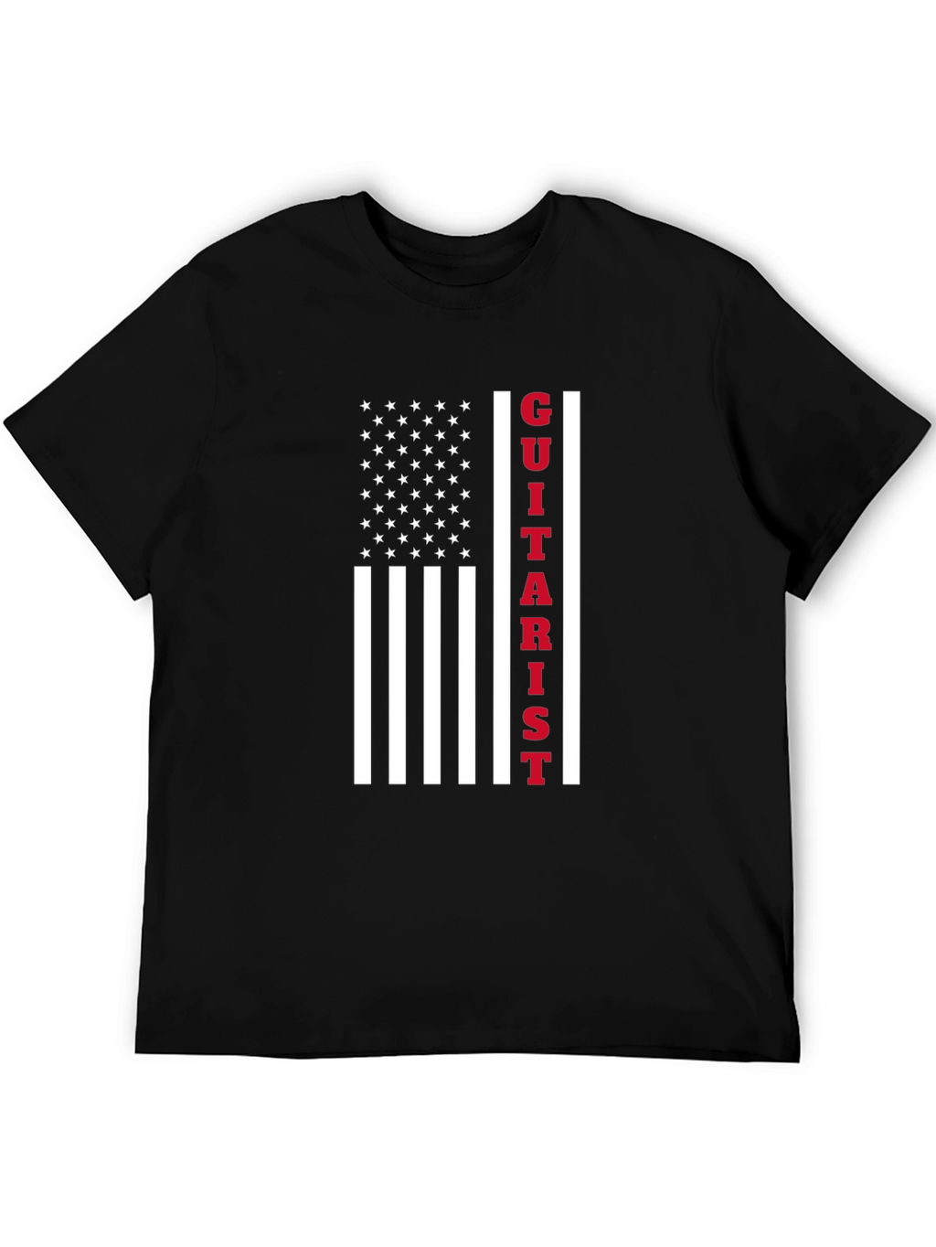 Guitarist American Flag T-Shirt