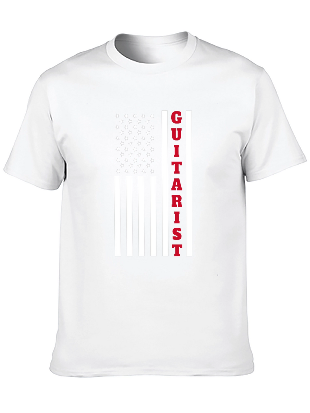 Guitarist American Flag T-Shirt