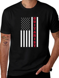 Guitarist American Flag T-Shirt