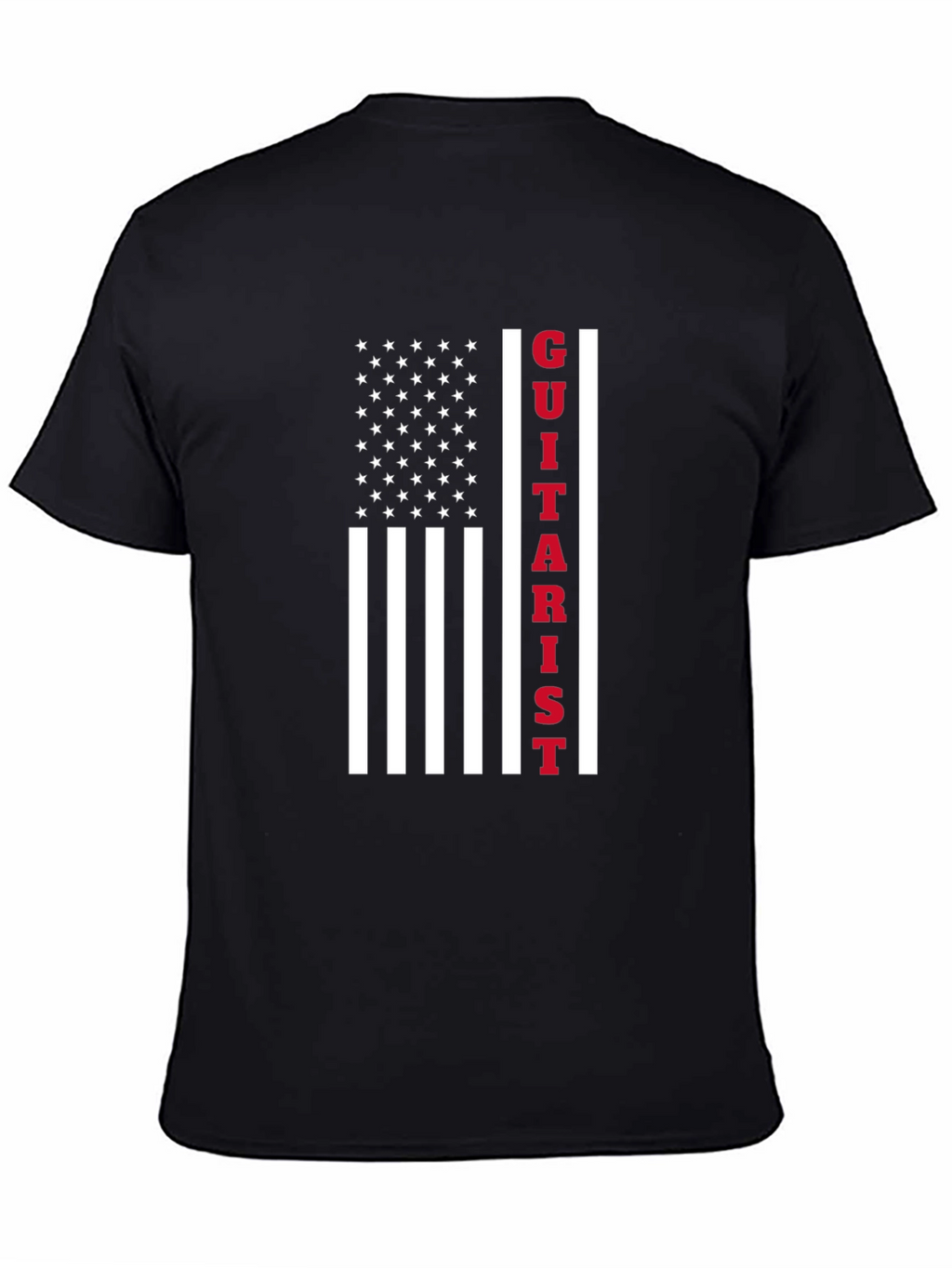 Guitarist American Flag T-Shirt