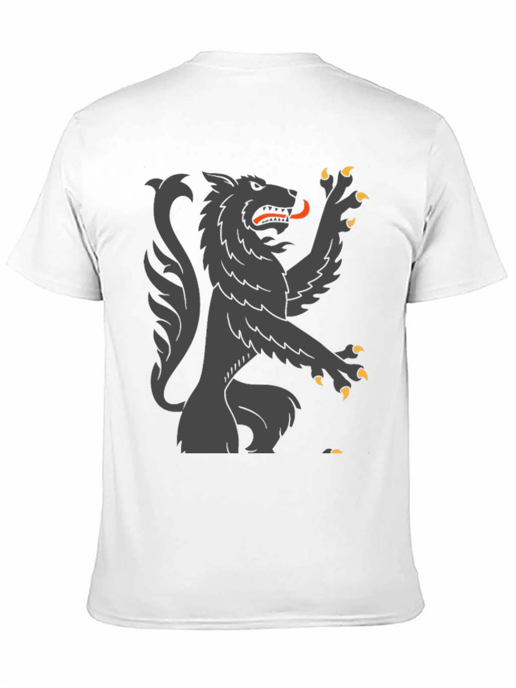 Wolf Rampant T-Shirt - Black