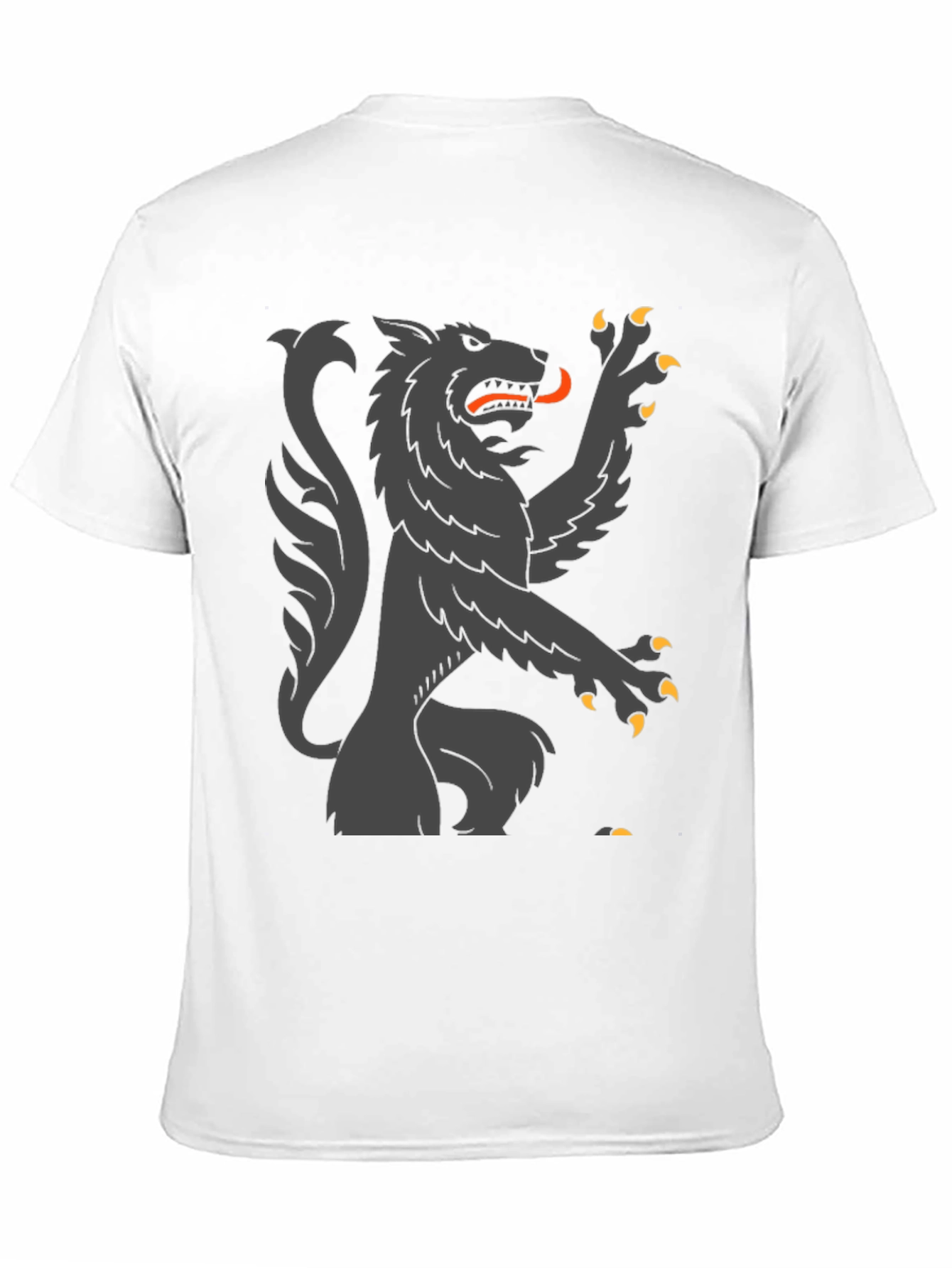 Wolf Rampant T-Shirt - Black
