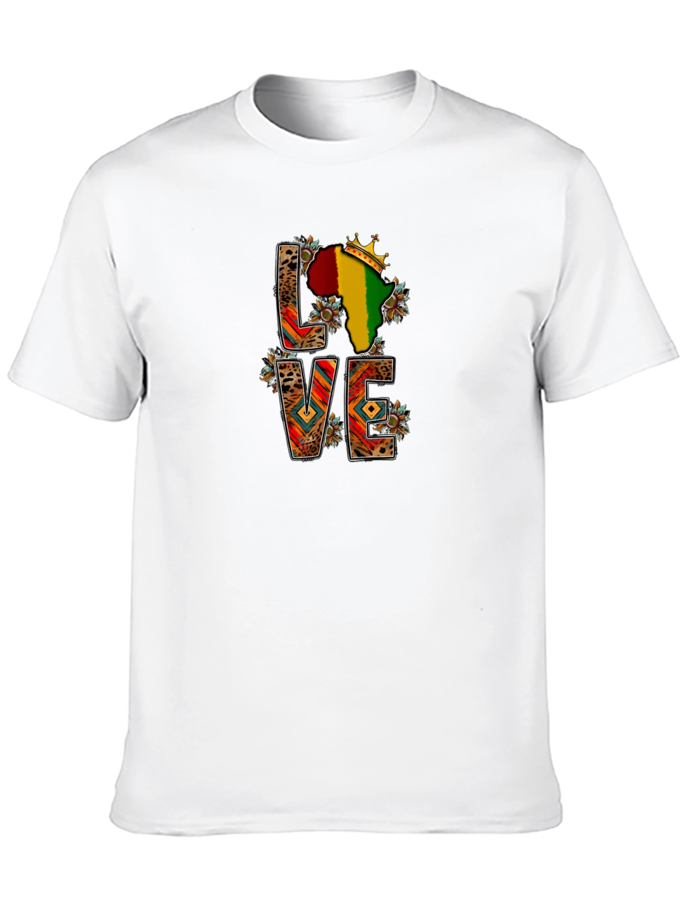LOVE Africa T-Shirt - Black Pride