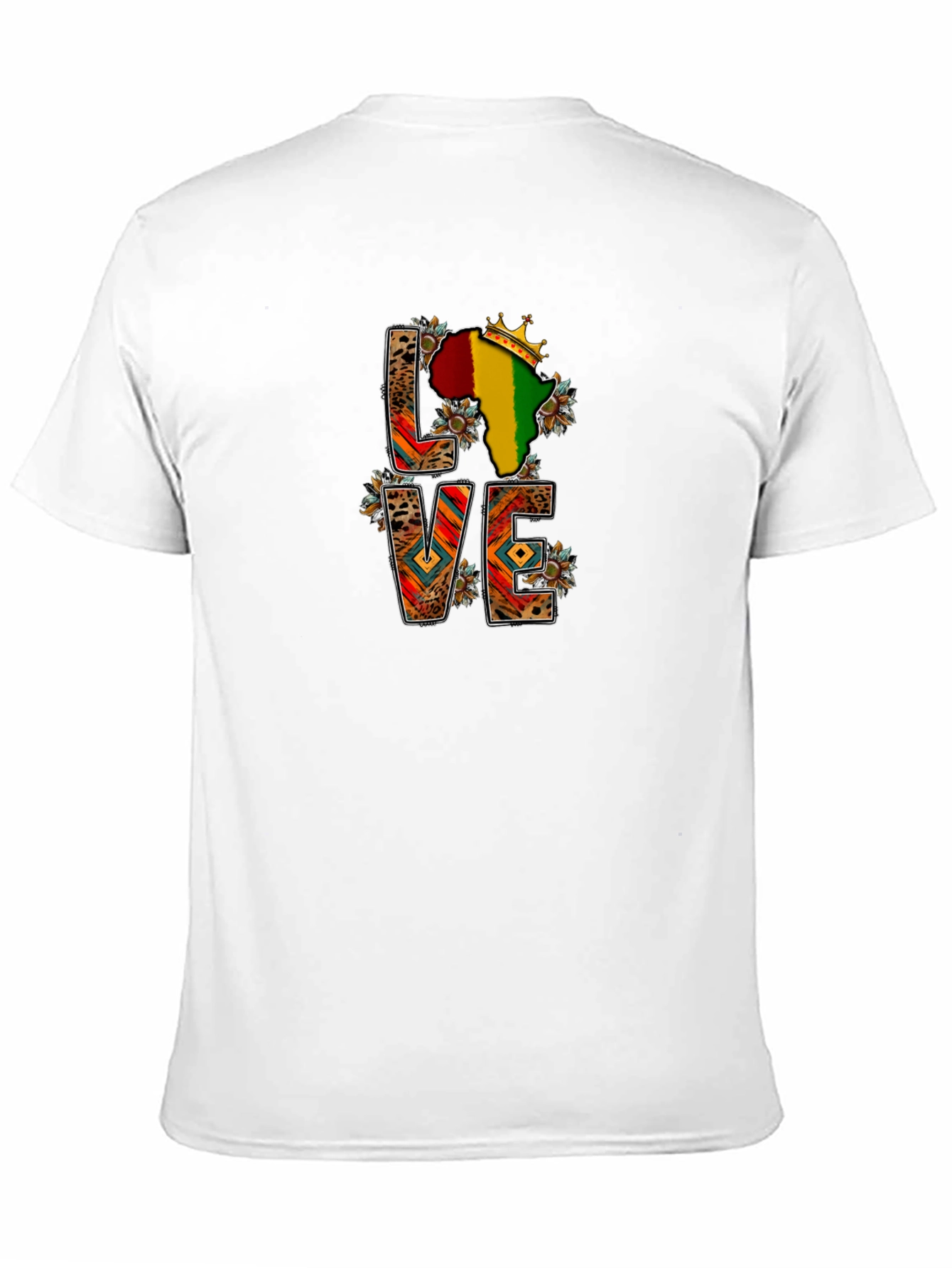 LOVE Africa T-Shirt - Black Pride