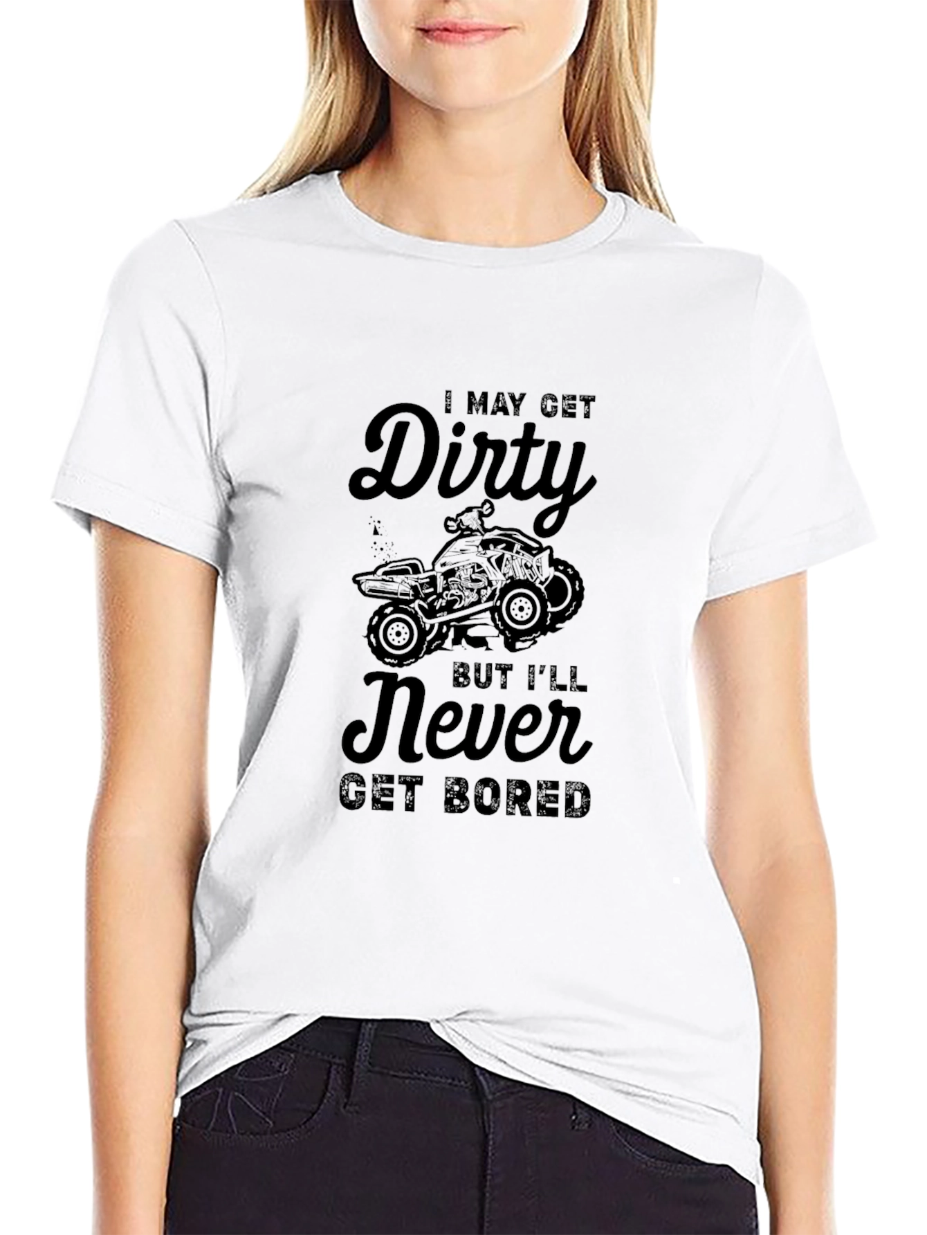 Dirty But Never Bored ATV T-Shirt
