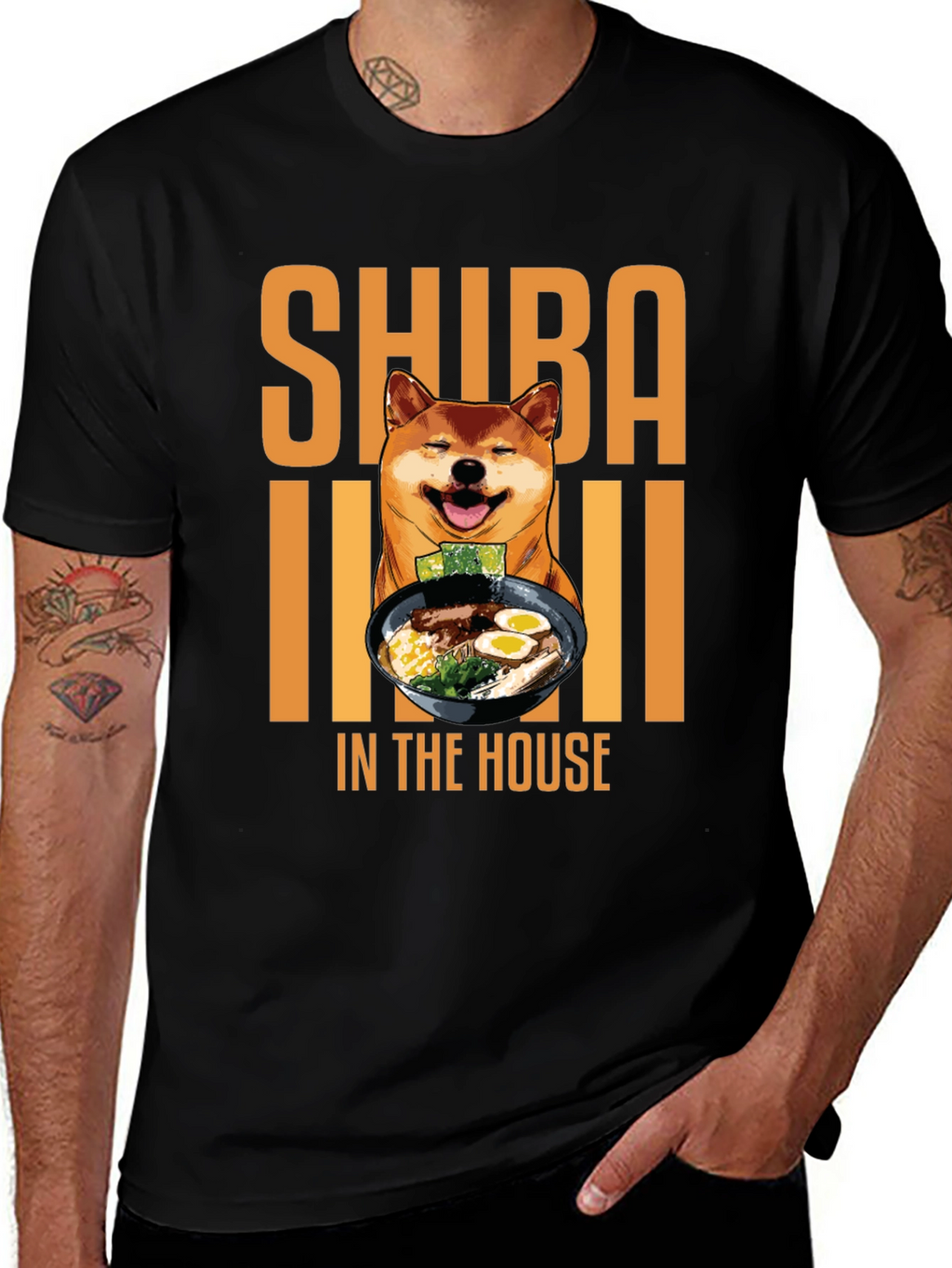 Shiba Inu Ramen T-Shirt