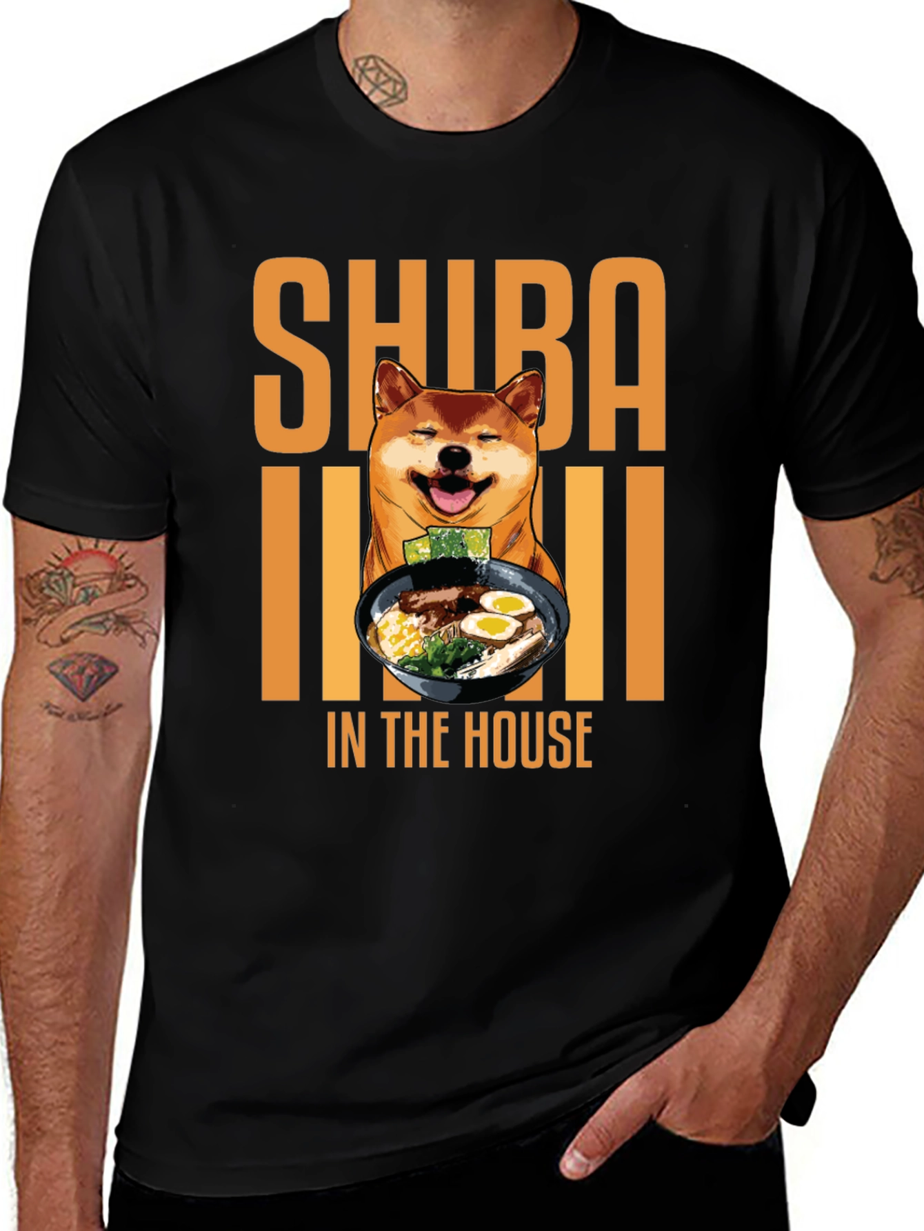 Shiba Inu Ramen T-Shirt