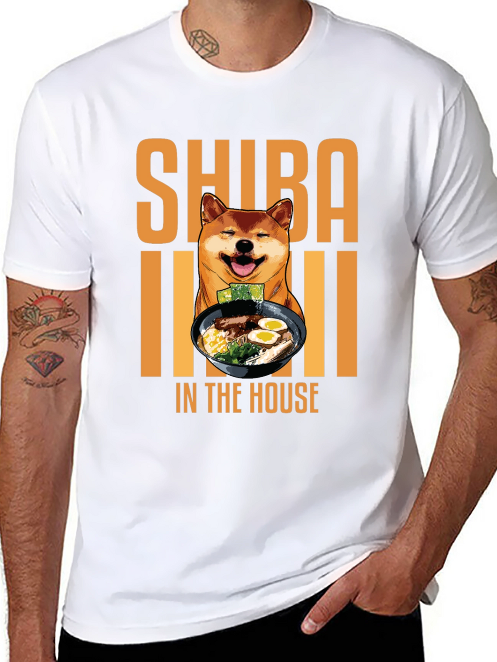 Shiba Inu Ramen T-Shirt