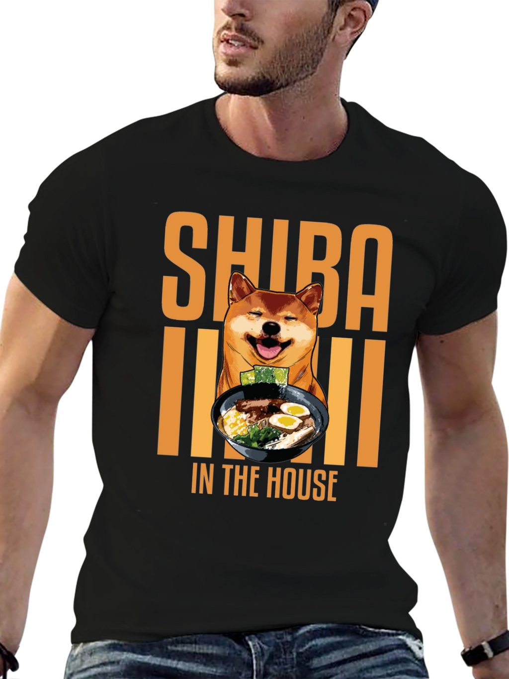 Shiba Inu Ramen T-Shirt