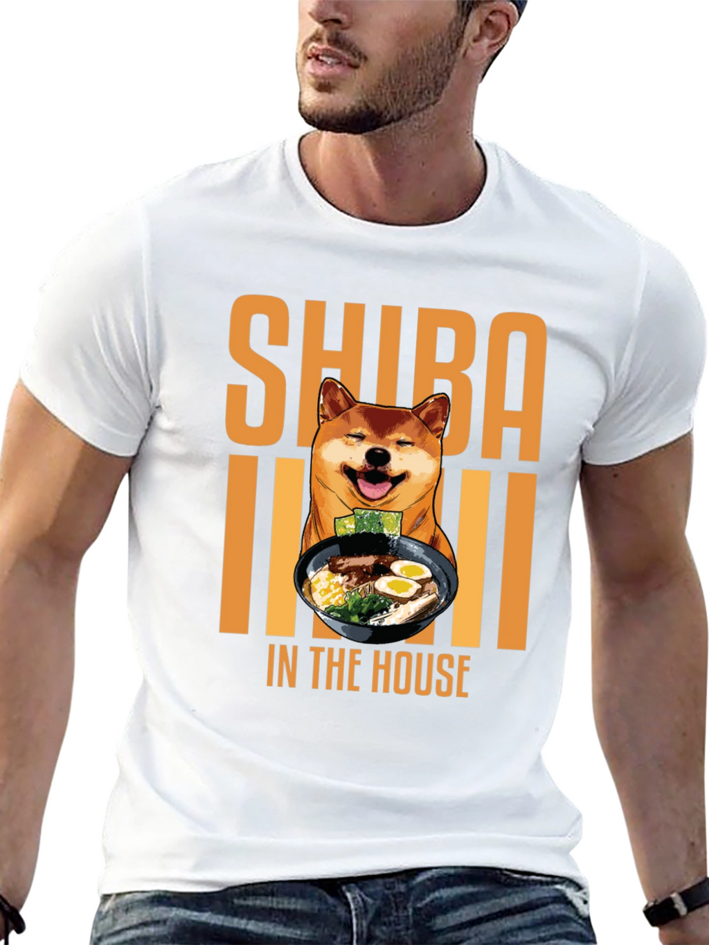 Shiba Inu Ramen T-Shirt