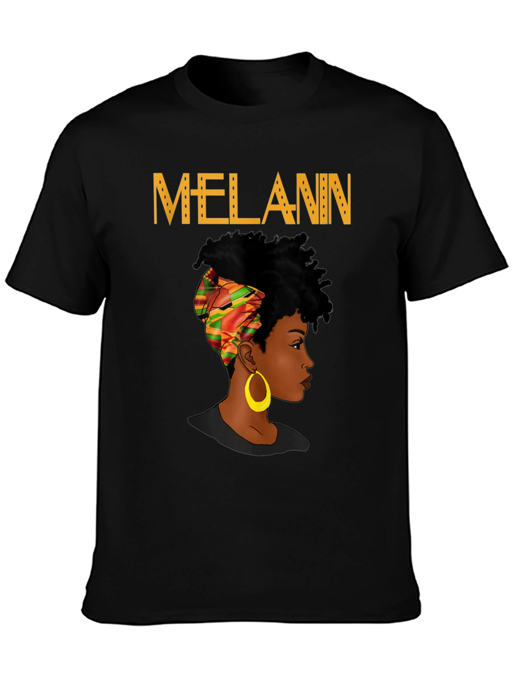 Melanin Queen Black Graphic Tee
