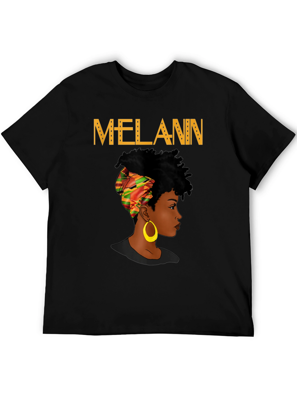 Melanin Queen Black Graphic Tee