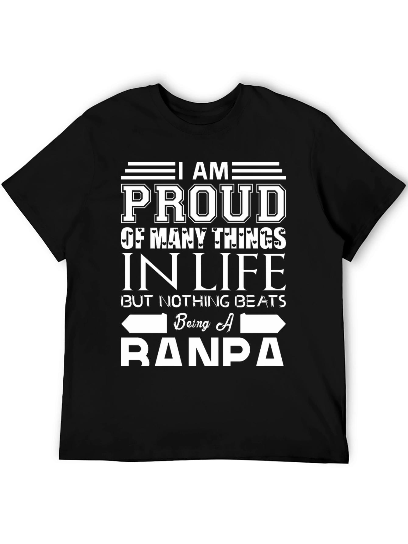 Proud Ranpa Graphic T-Shirt - Black