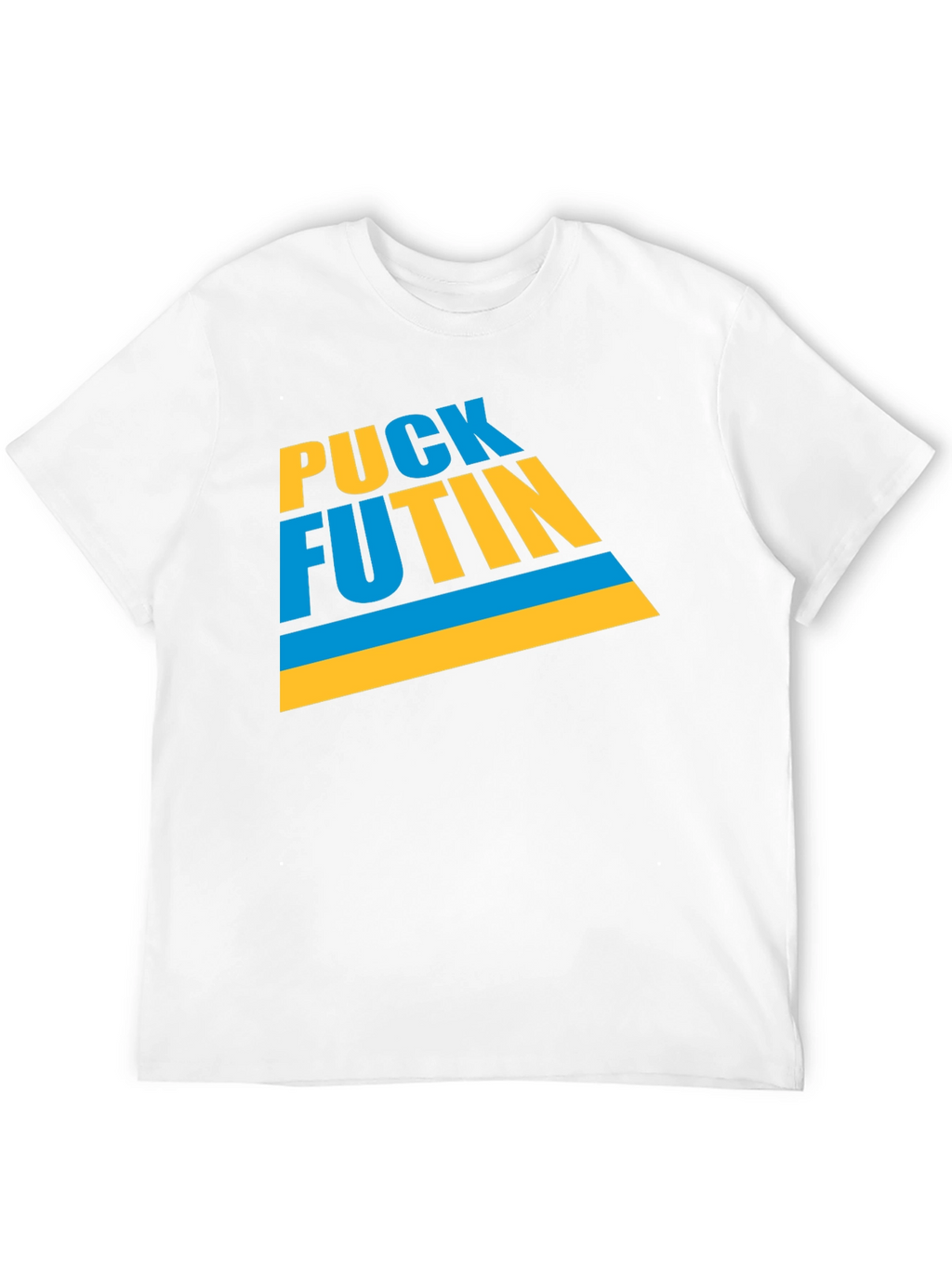 Puck Futin Graphic T-Shirt - Black Crew Neck