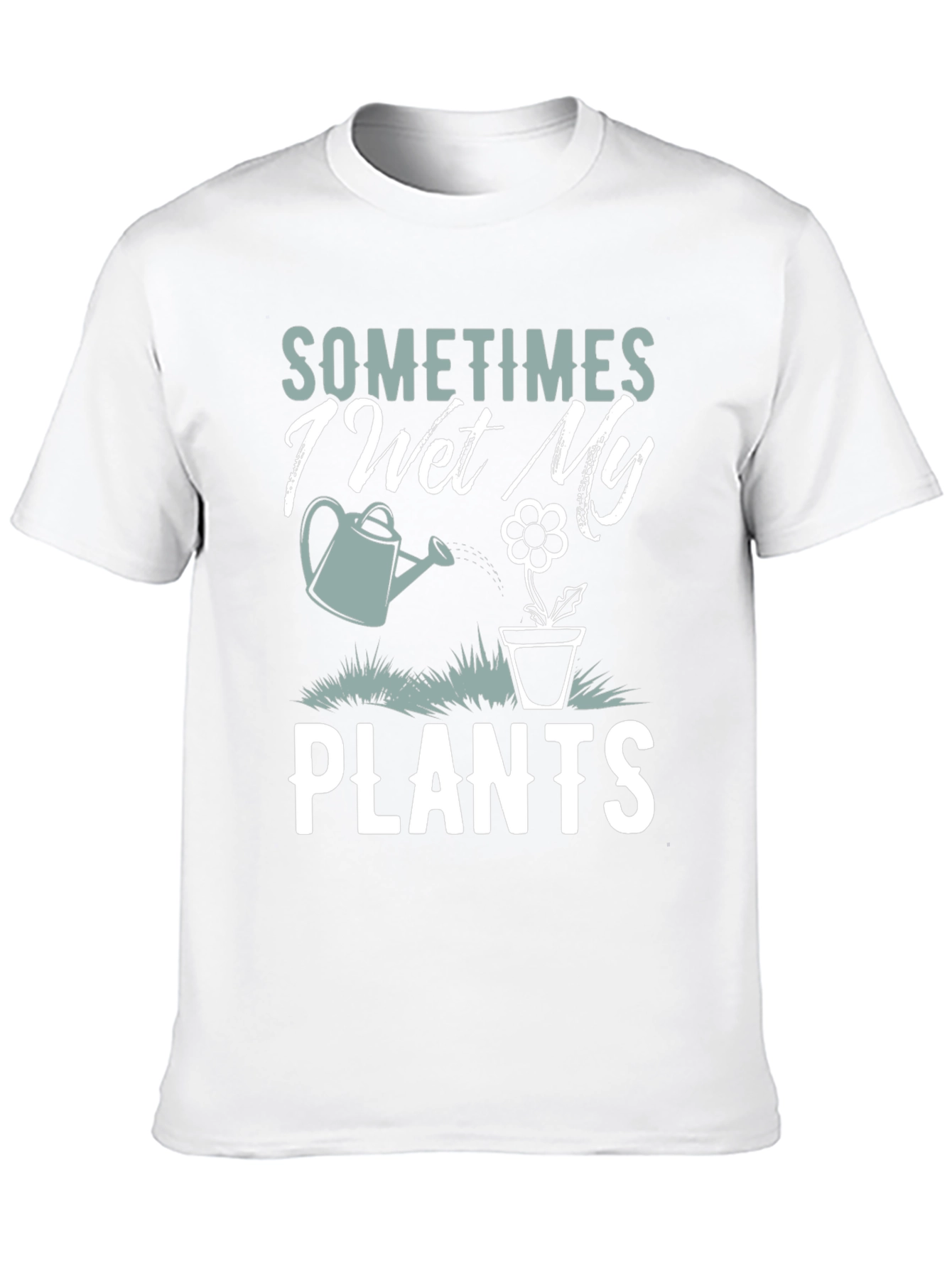 Funny Gardening T-Shirt: I Wet My Plants