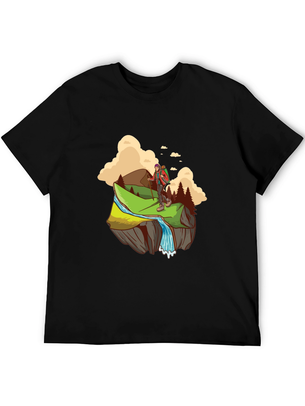 Hiking Adventure T-Shirt - Mountain Explorer