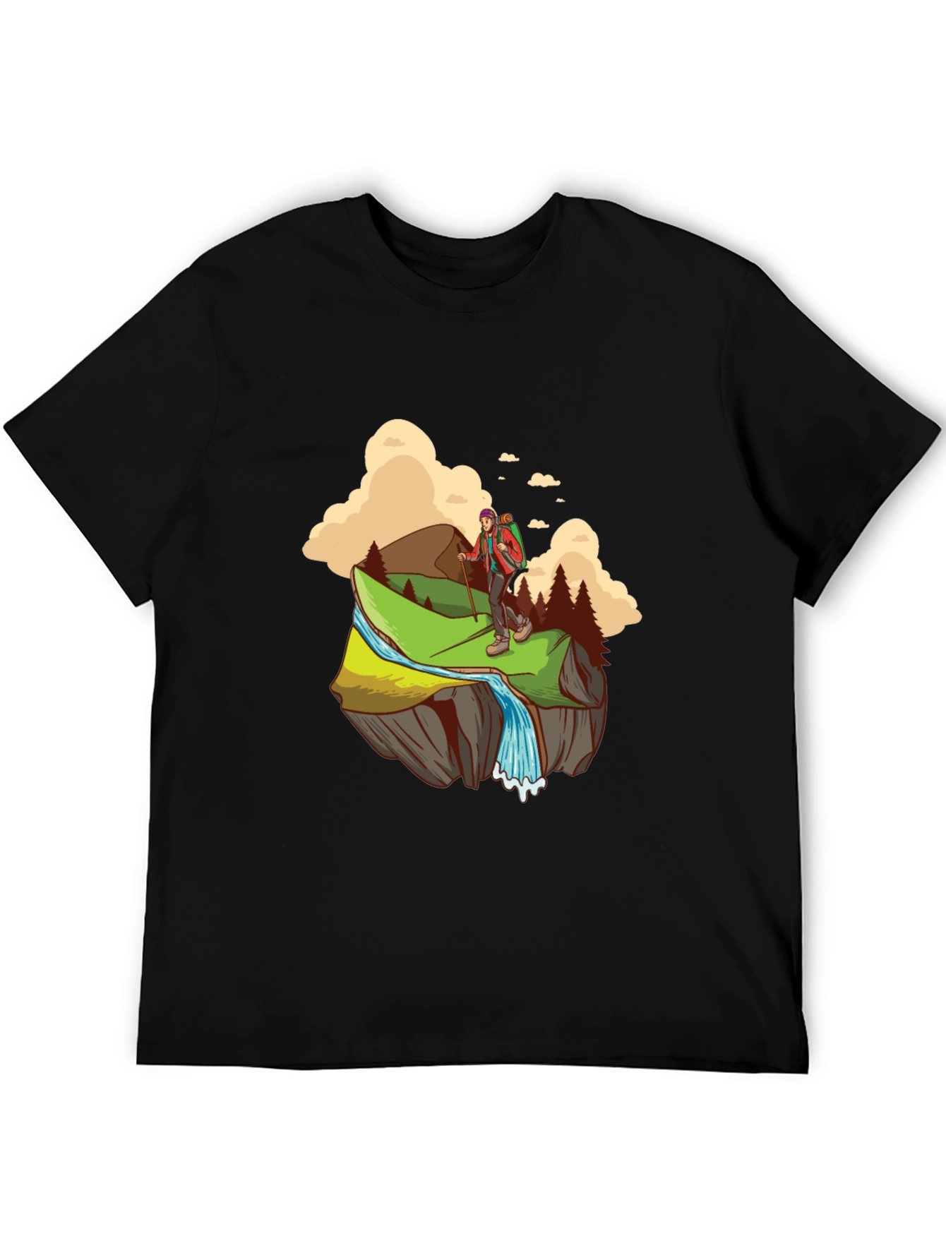 Hiking Adventure T-Shirt - Mountain Explorer