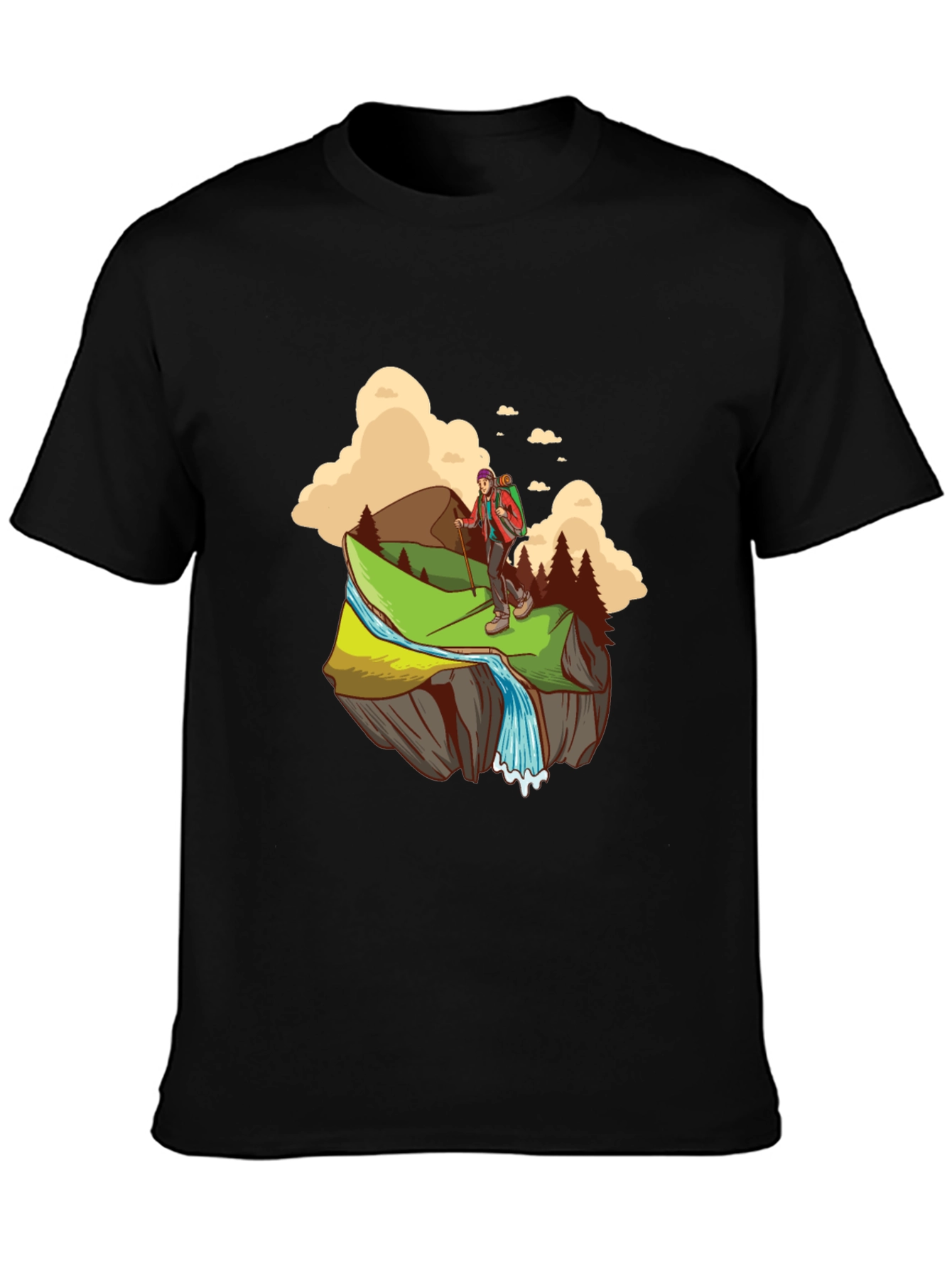 Hiking Adventure T-Shirt - Mountain Explorer