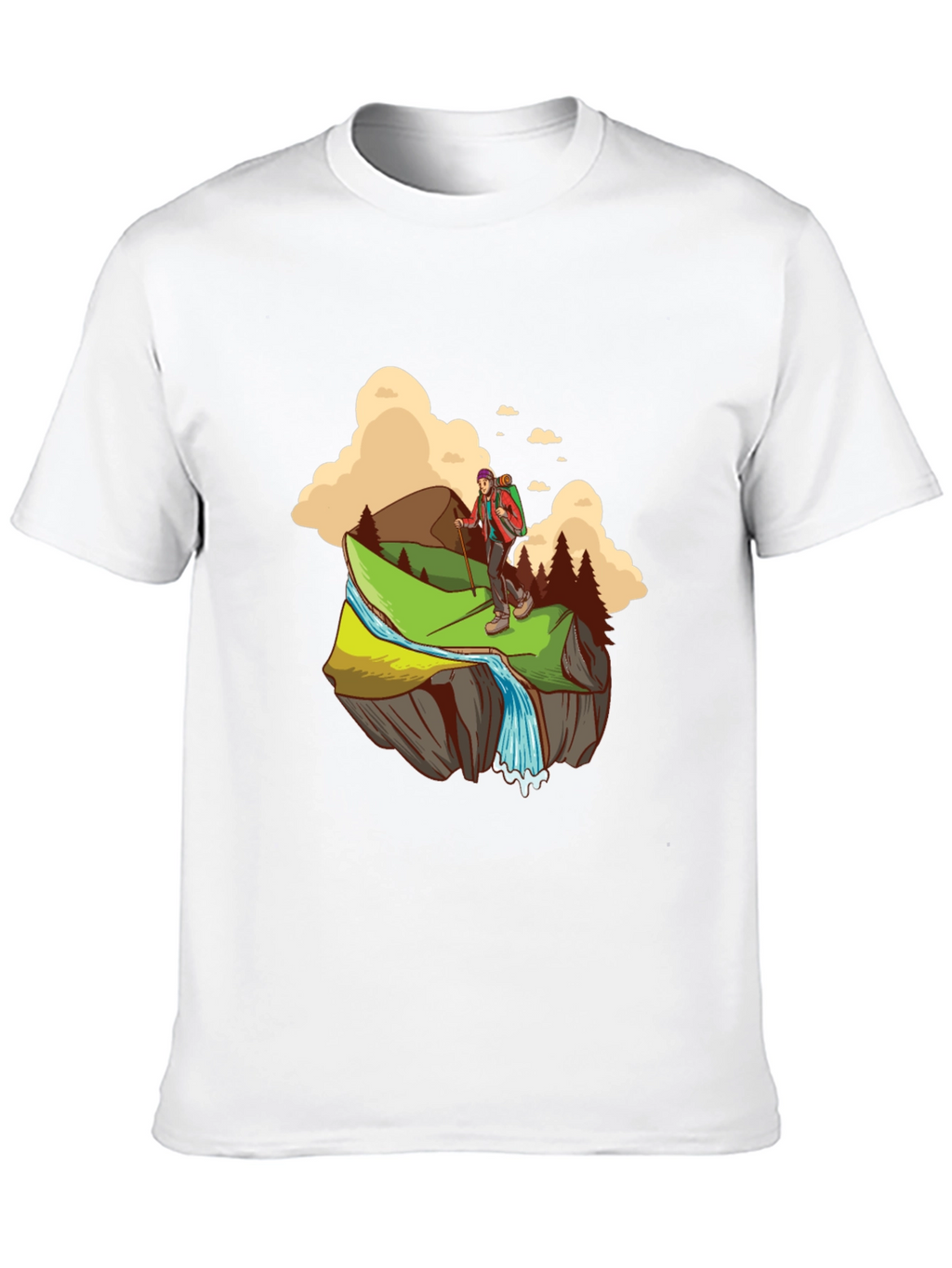 Hiking Adventure T-Shirt - Mountain Explorer
