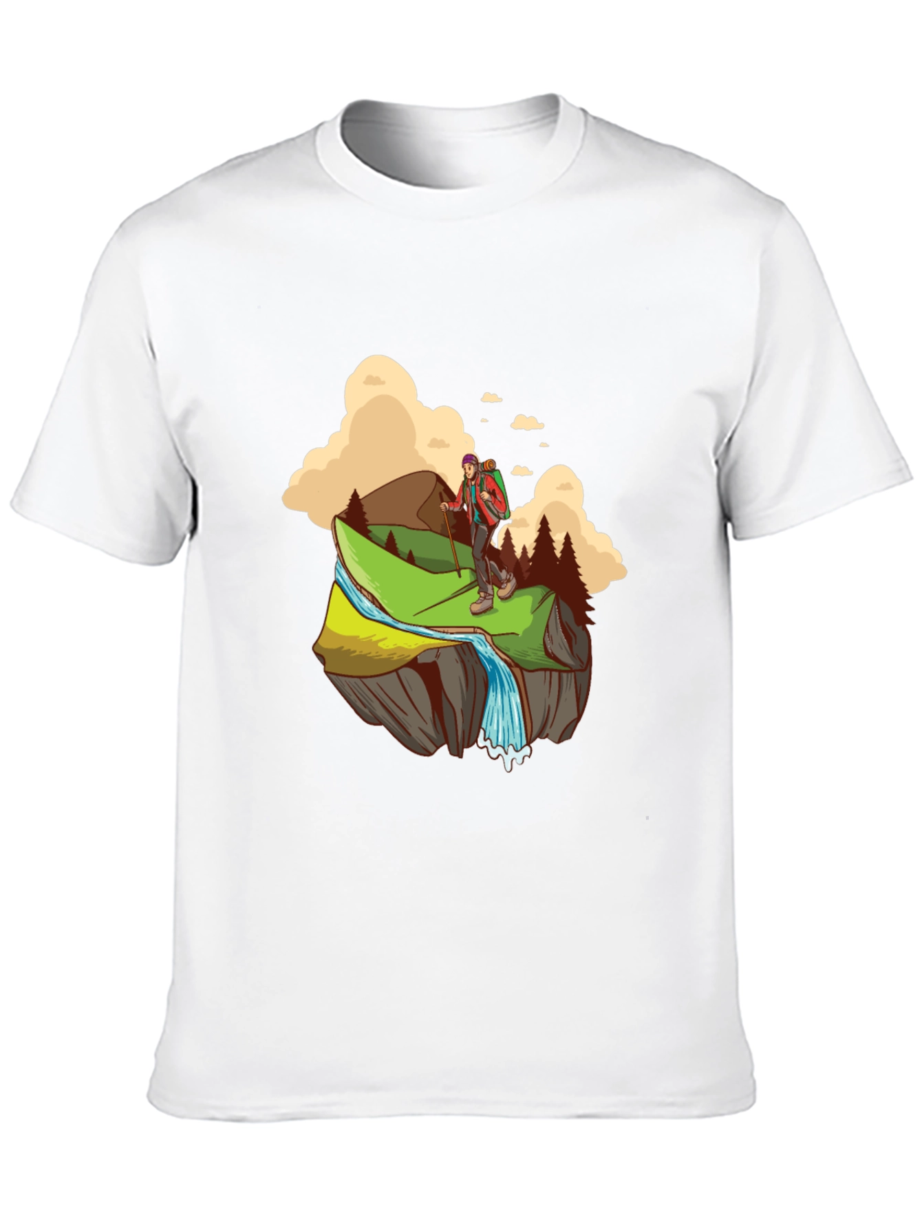 Hiking Adventure T-Shirt - Mountain Explorer