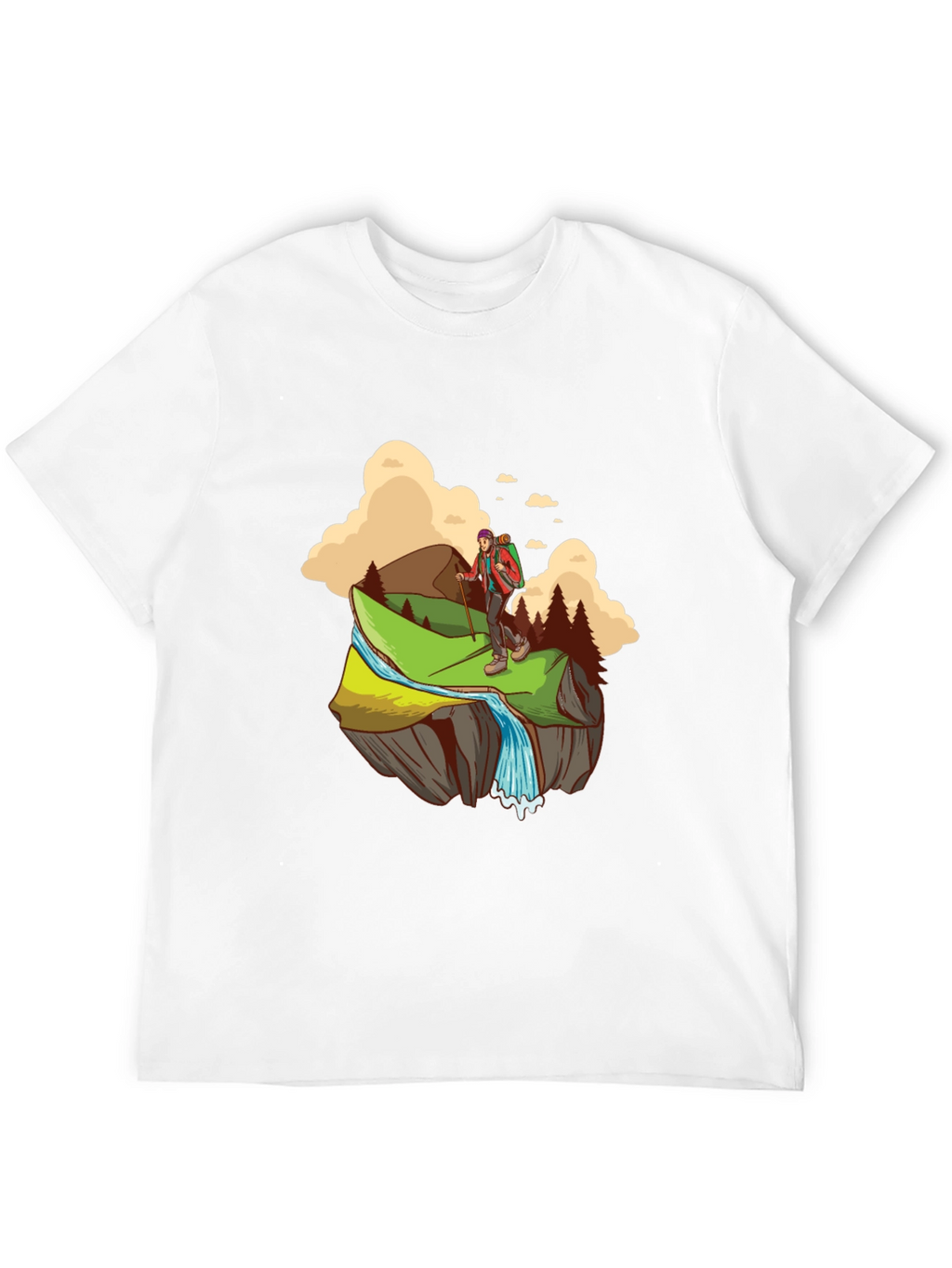 Hiking Adventure T-Shirt - Mountain Explorer
