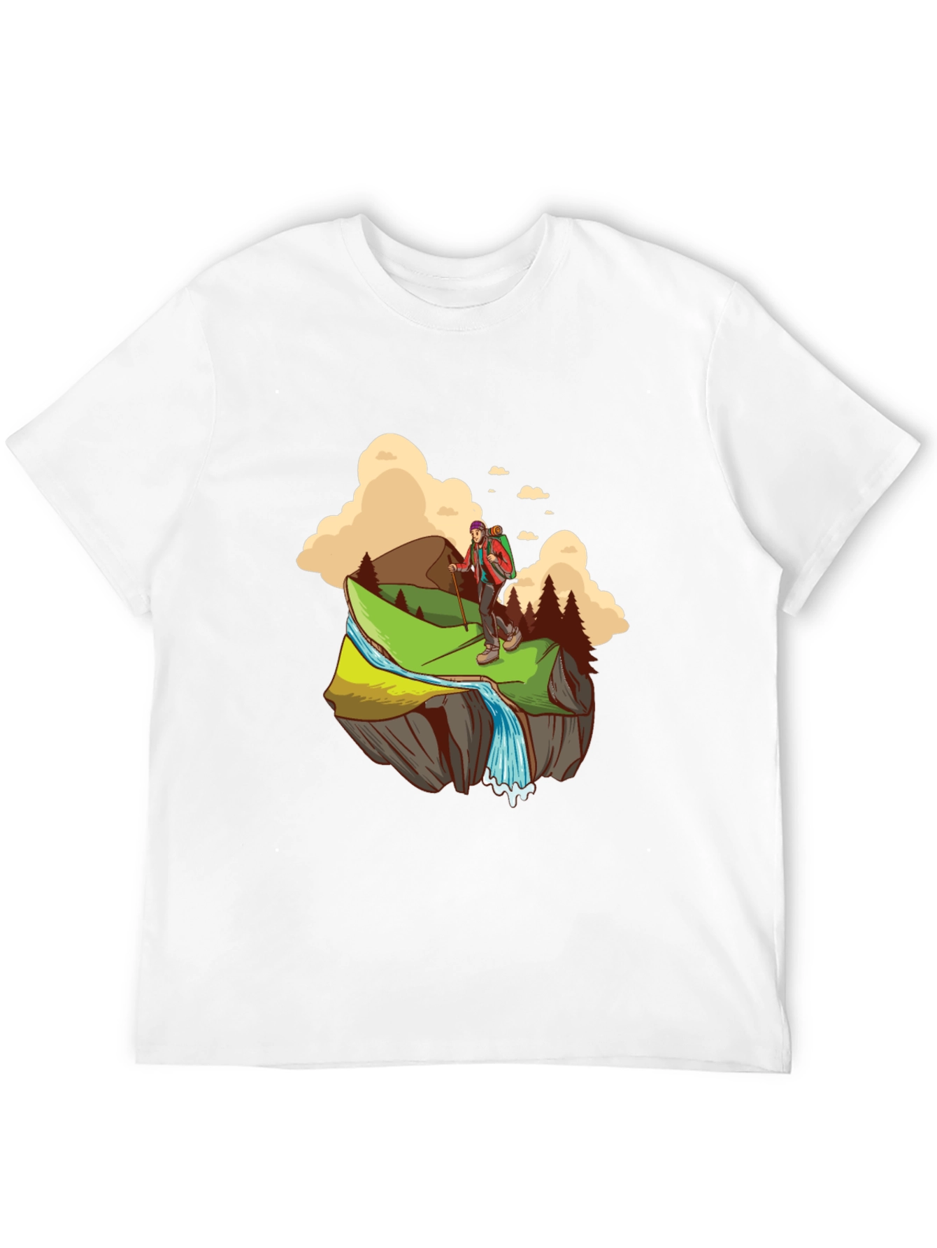 Hiking Adventure T-Shirt - Mountain Explorer