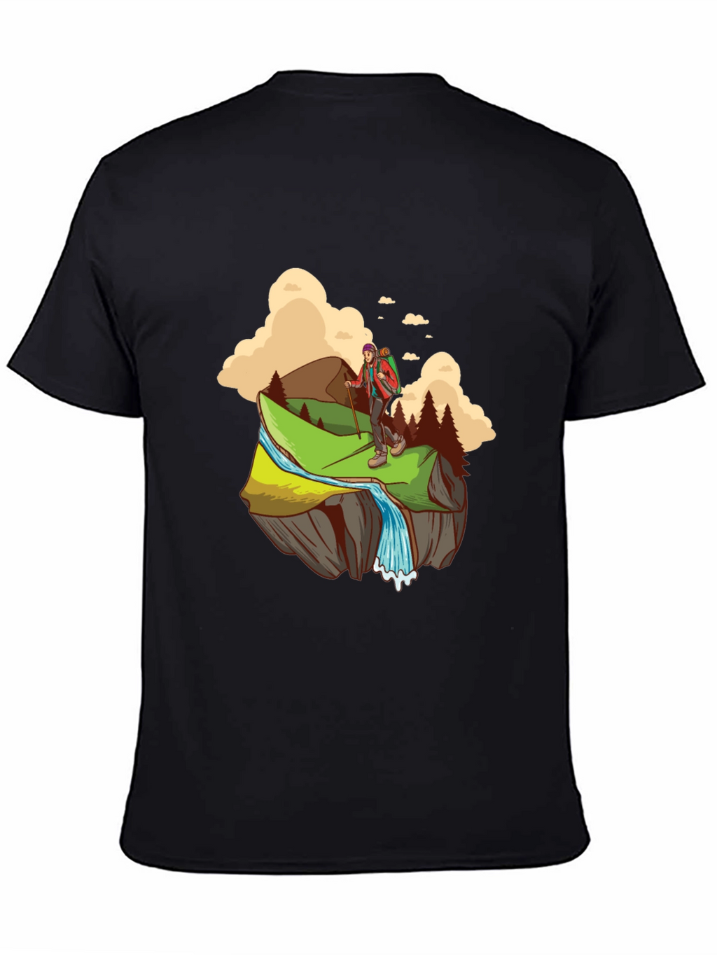 Hiking Adventure T-Shirt - Mountain Explorer