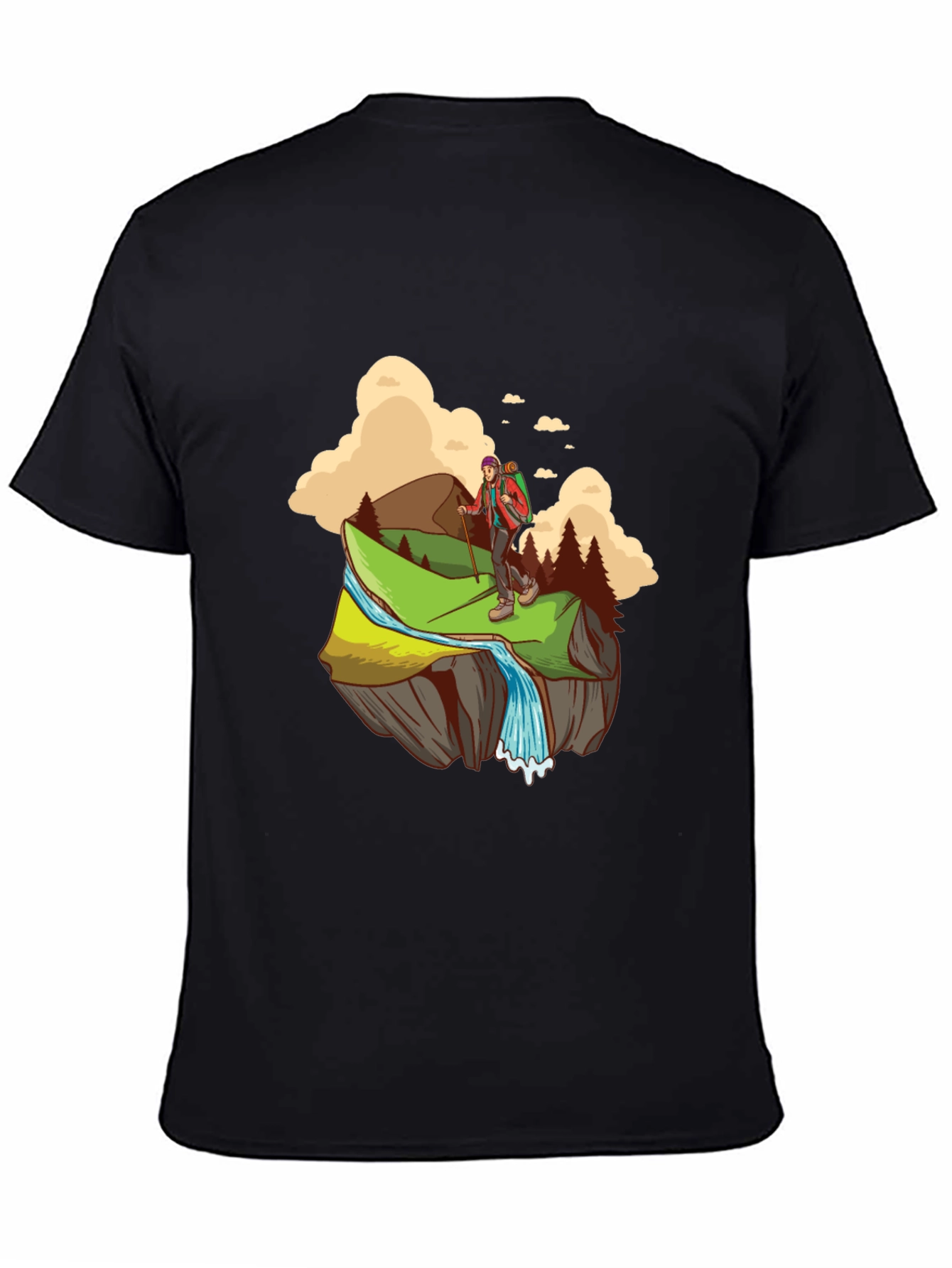 Hiking Adventure T-Shirt - Mountain Explorer