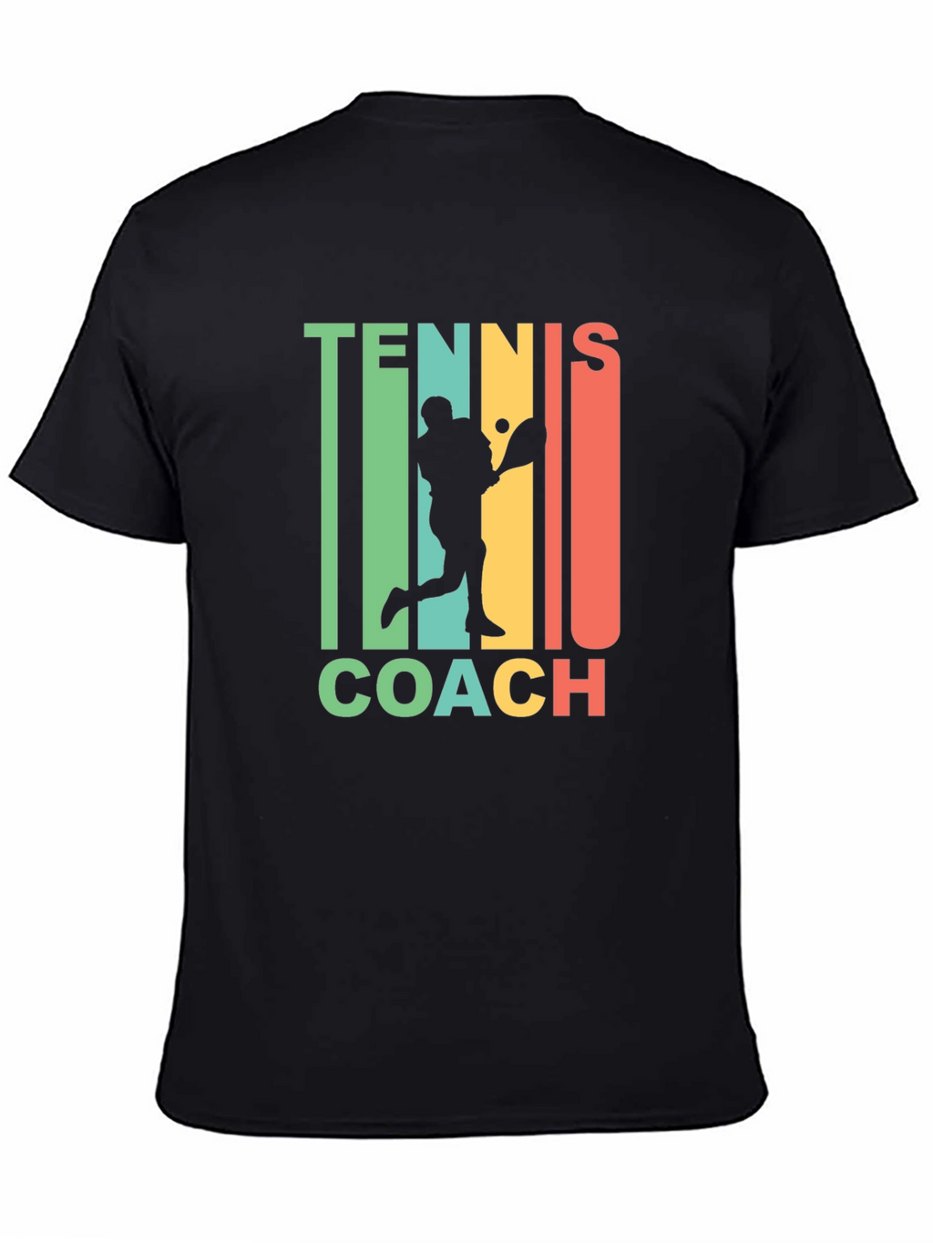 Tennis Coach Graphic T-Shirt